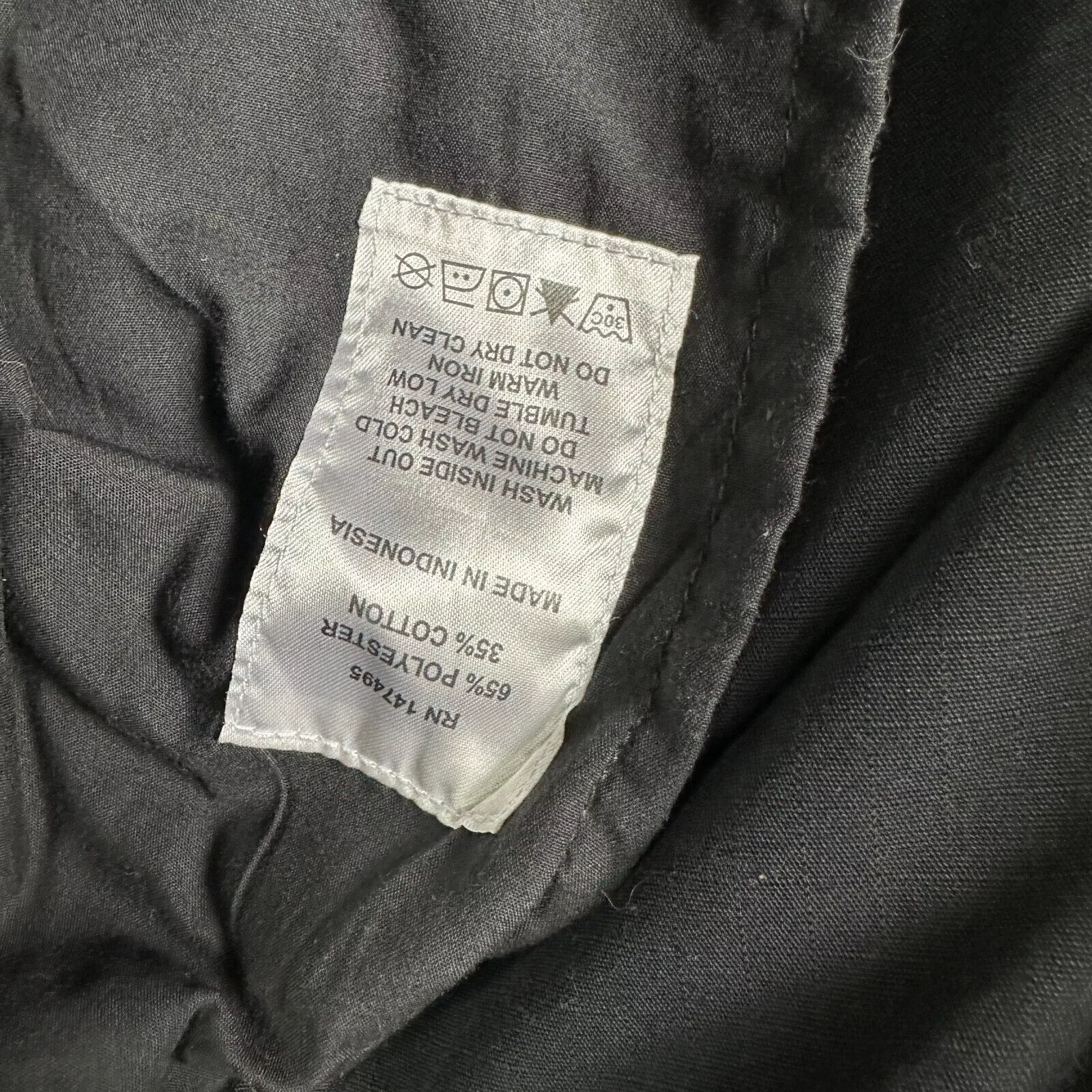Tru-Spec Casual Pants Tru-Spec True Spec Tactical Cargo uniform Pants Size 40x30 Men Adult Black