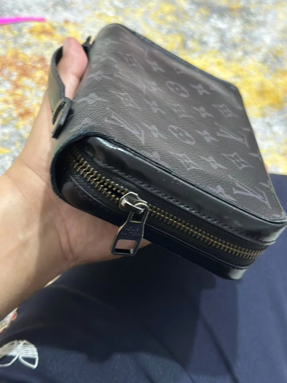 Louis Vuitton Wallets Authentic Louis Vuitton Zippy XL Wallet Black