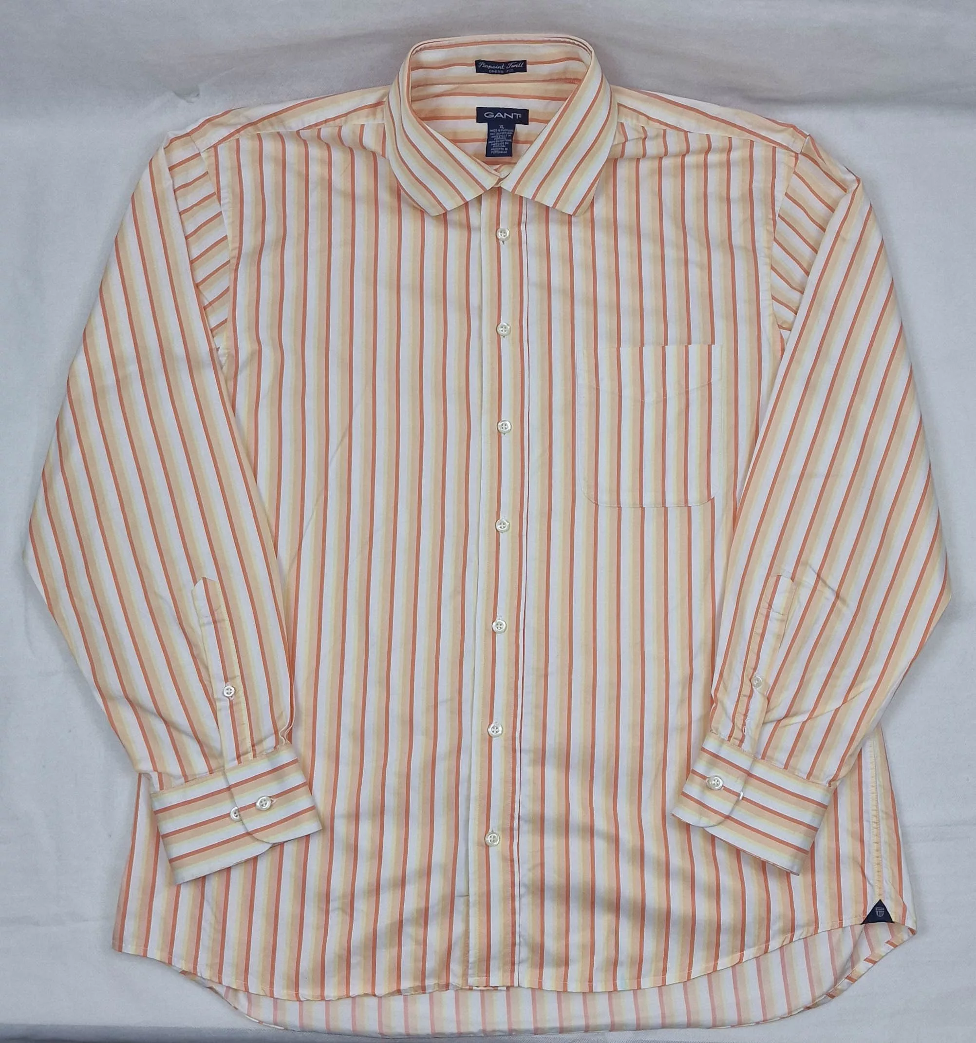 Gant Shirts Button Ups - MENS GANT SHIRT LONG SLEEVE COTTON SIZE XL Multi