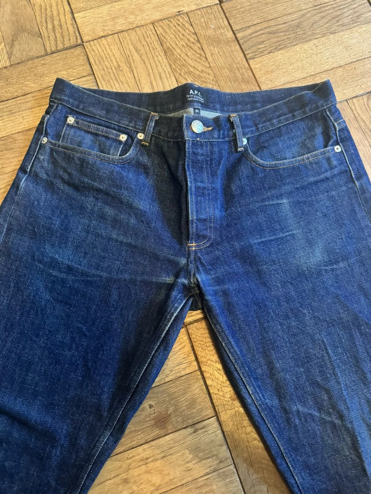 A.P.C. Denim A.P.C. A.P.C Petit Standard Raw Denim Never Washed Blue