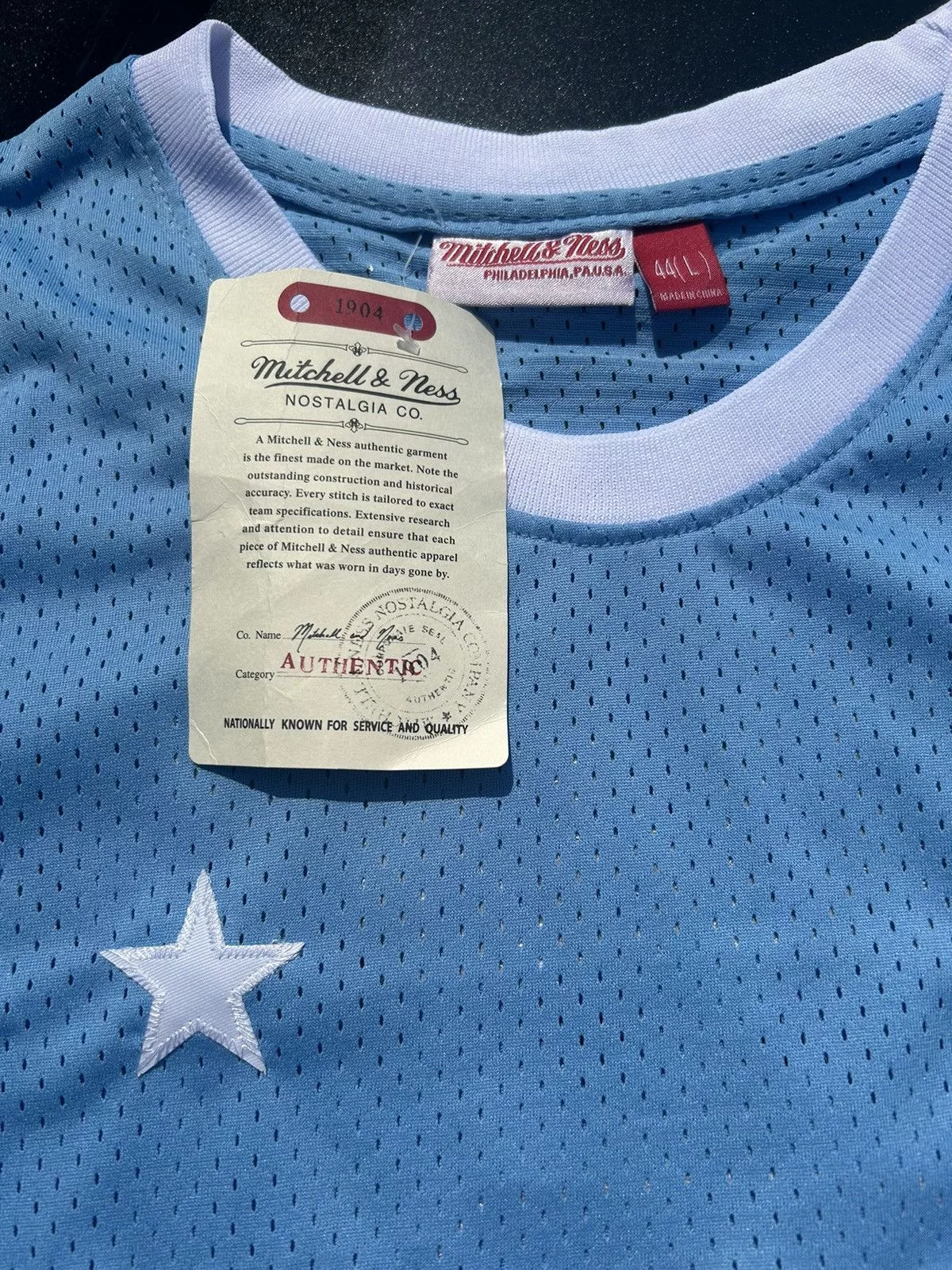 Mitchell & Ness Jerseys Mitchell & Ness Mitchell and Ness Vintage Kobe Jersey Blue