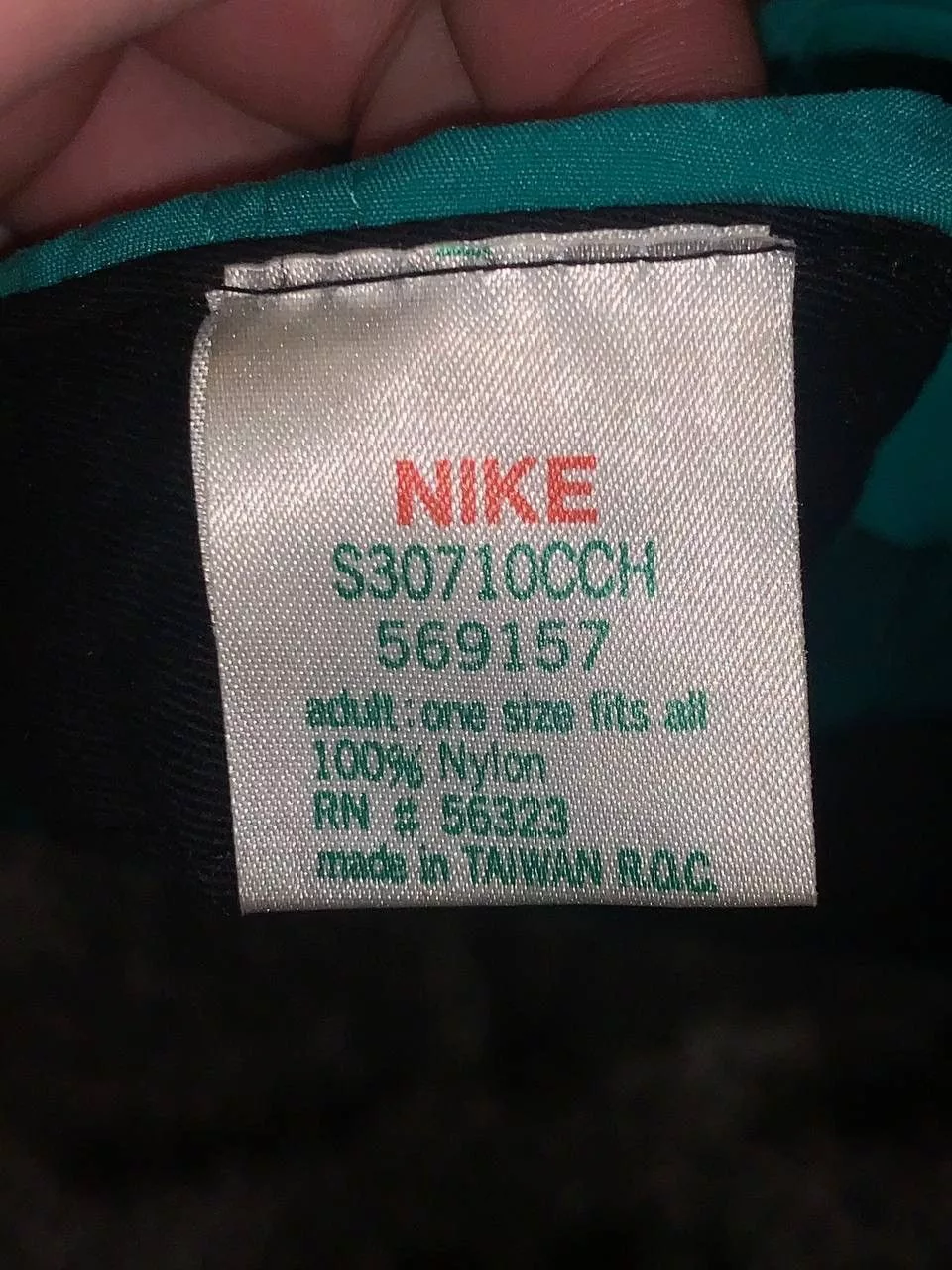 Nike Hats Nike × Vintage Nike 80s metal nylon drill cap Green Streetwear