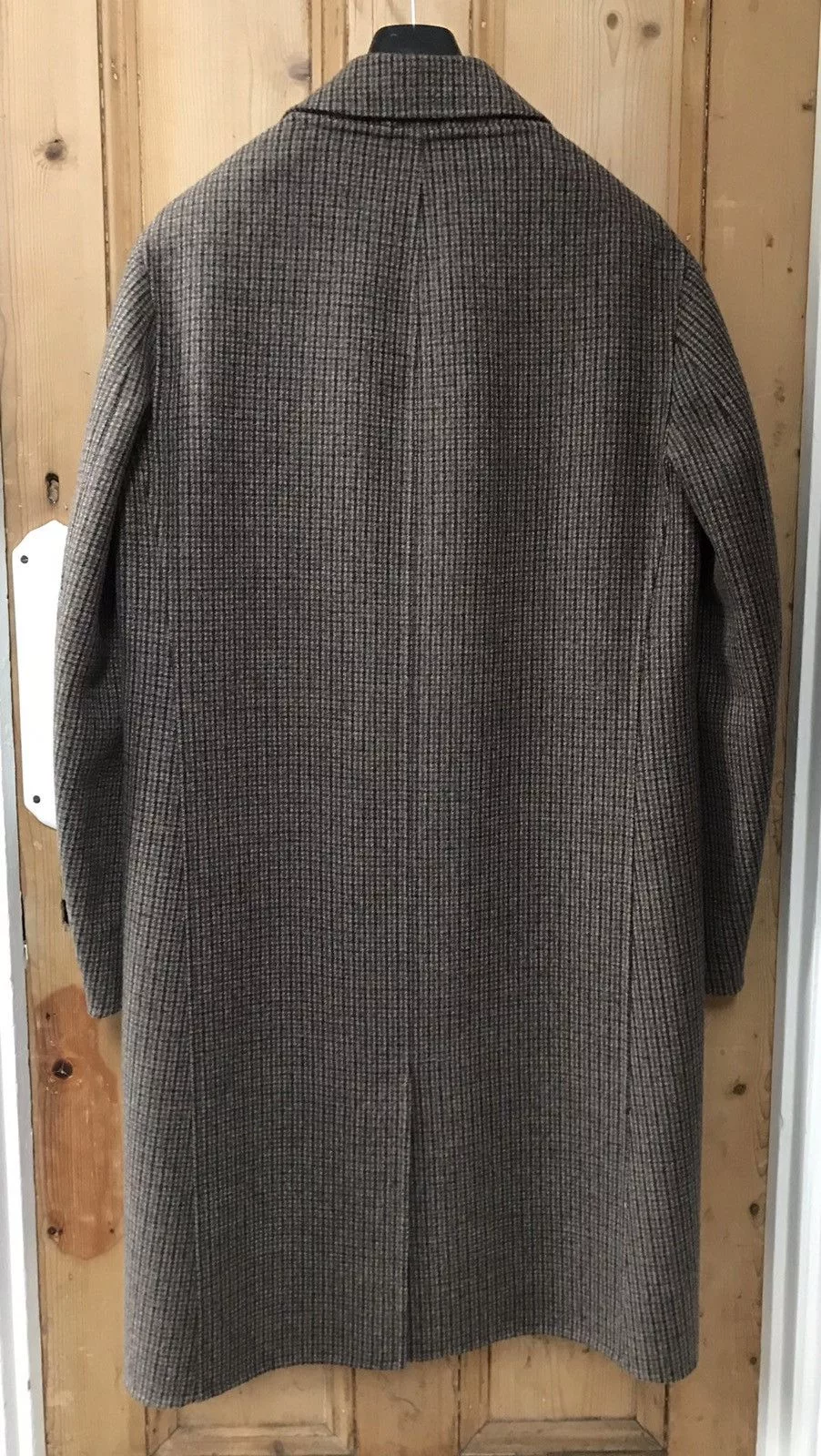 Alfred Dunhill Heavy Coats Alfred Dunhill Double Face Wool Coat Brown