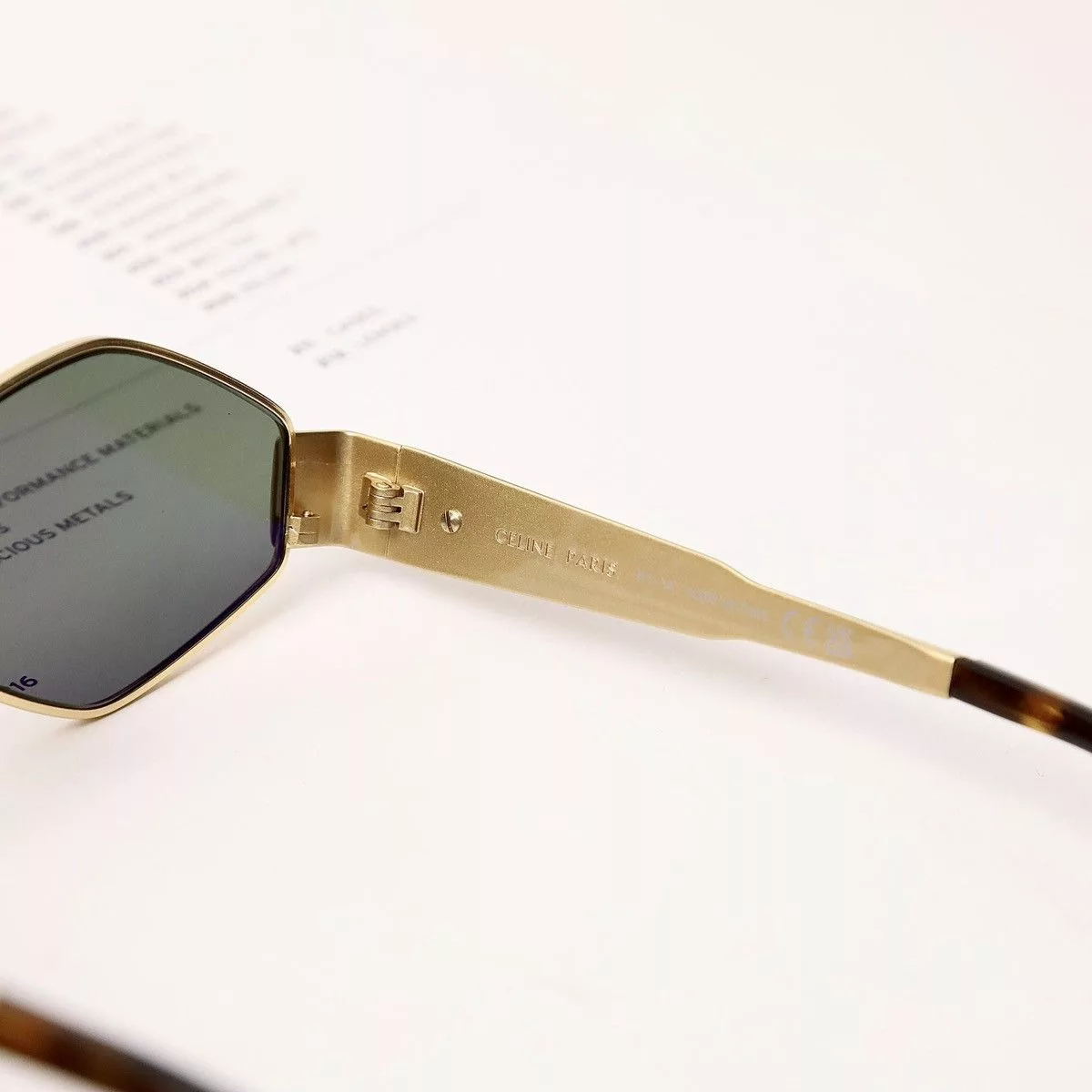 Celine Sunglasses CELINE CL40254U SUNGLASSES Gold