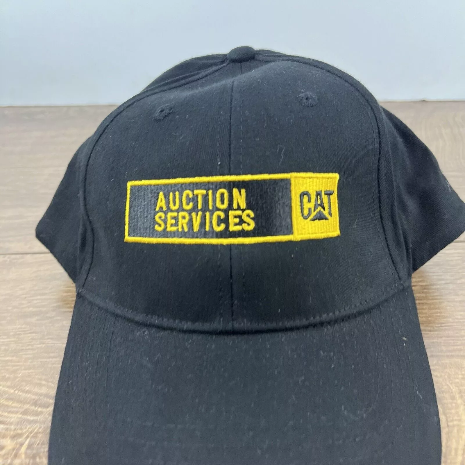 Other Hats Other CAT Auction Services Hat Black Cap CAT Hat Adjustable Hat Bl