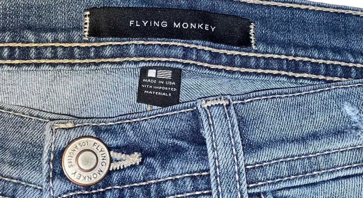 Other Shorts Other Flying Monkey Denim Cutoff Shorts Blue