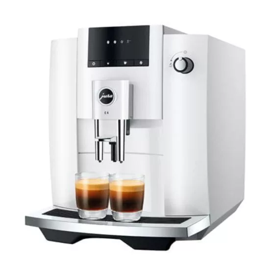 E4 Piano White Espresso Machine