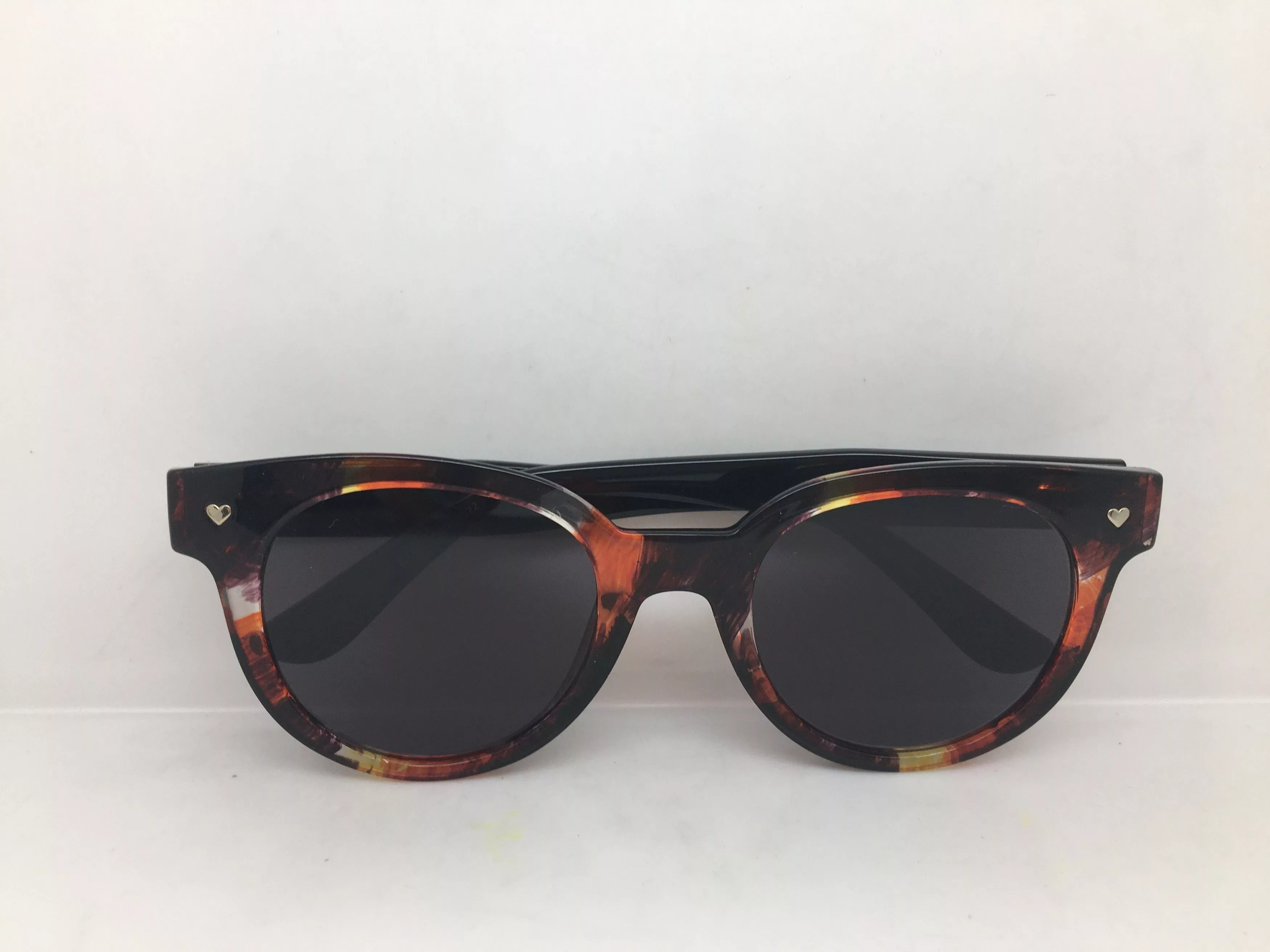 Other Sunglasses Other Handmade Acetate Round Sunglasses Frame Multi