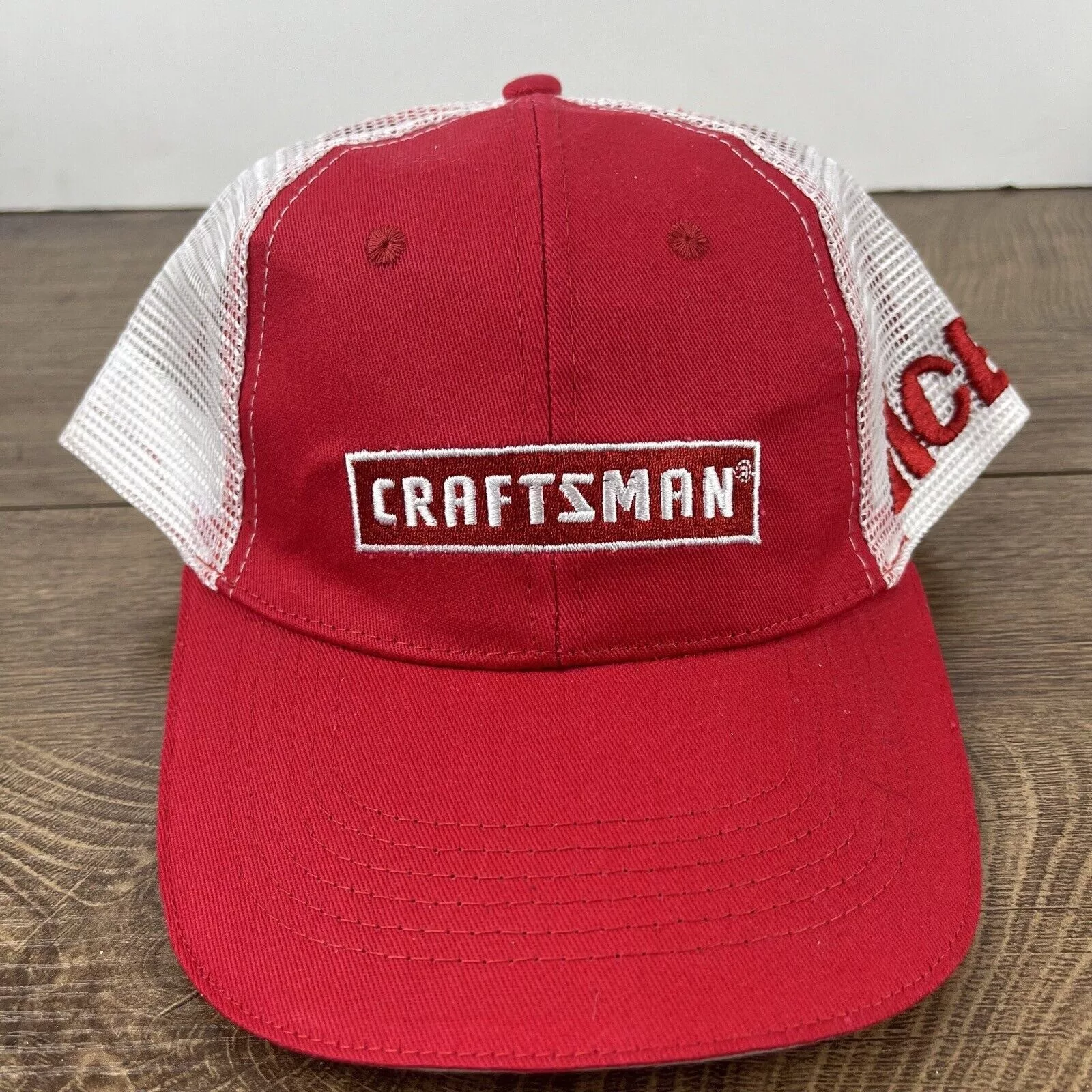 Craftsman Hats Craftsman Hat Craftsman Tools Hat Adjustable Hat Red Hat Adu