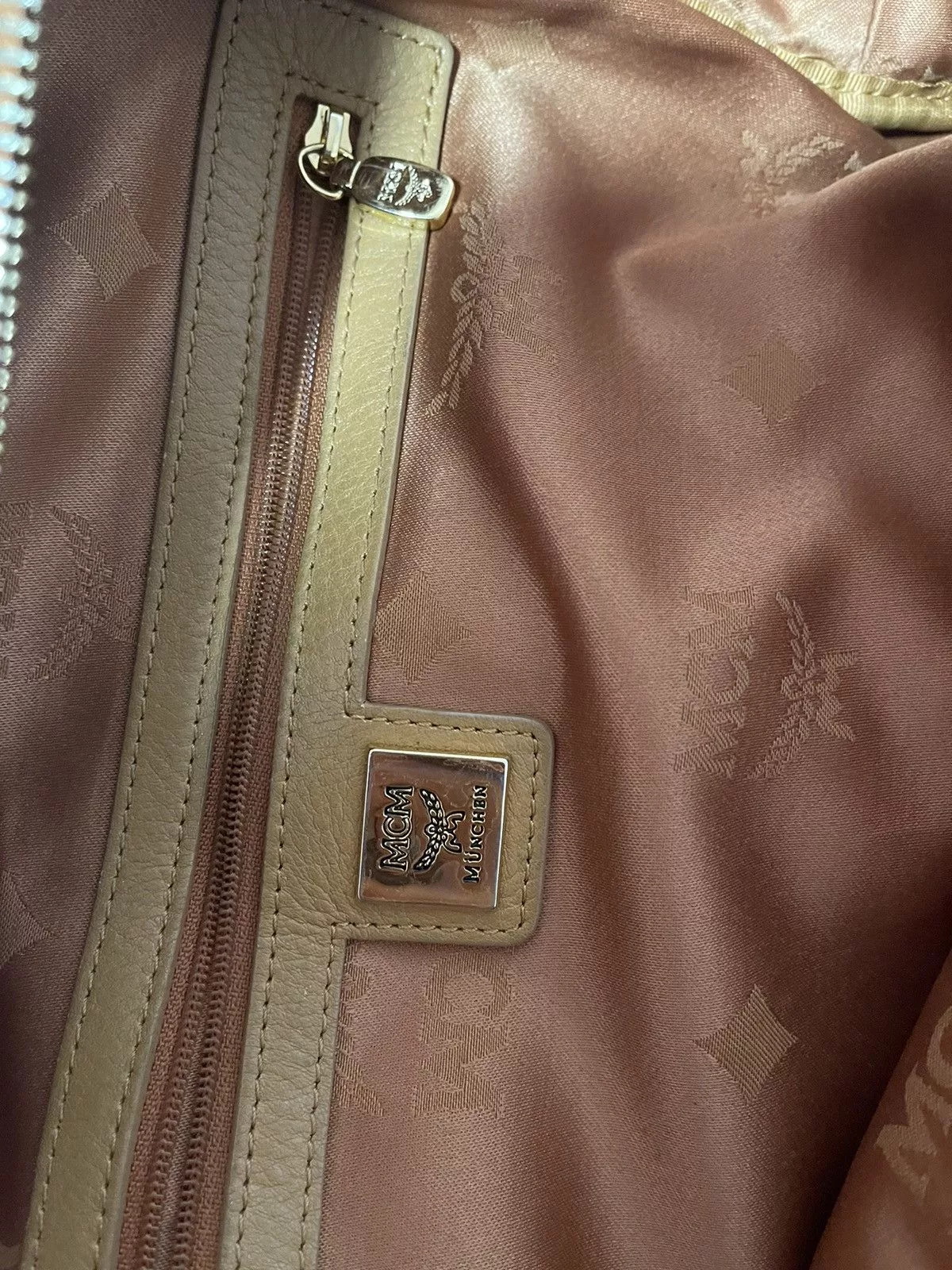 MCM Backpacks MCM Stark Side Visetos Brown