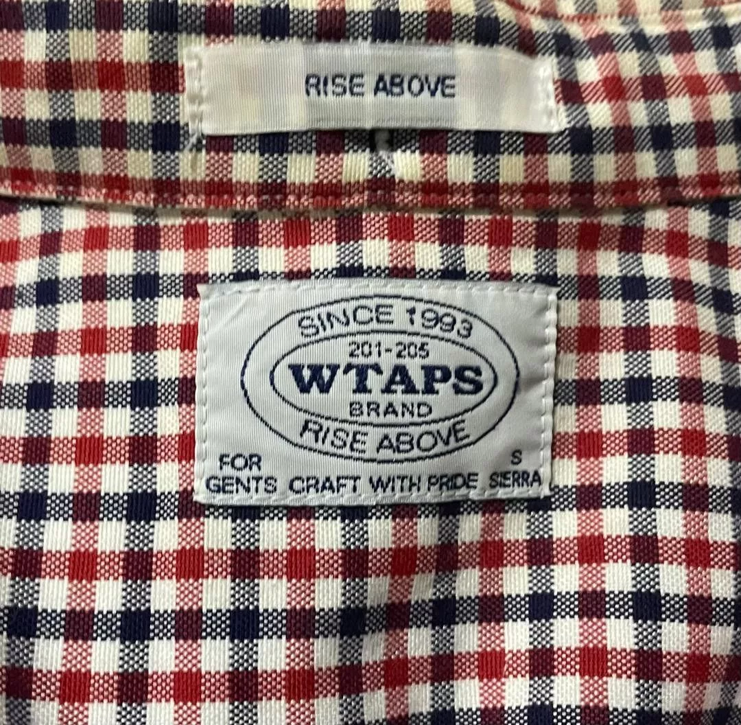 Wtaps Shirts Button Ups WTAPS CHECKERED CASUAL SHIRT MADE IN JAPAN Multi Basics