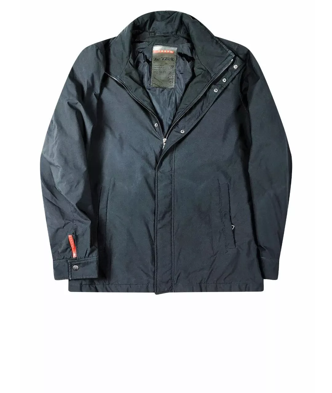 Prada Bombers Prada Bomber Jacket Red Logo Black