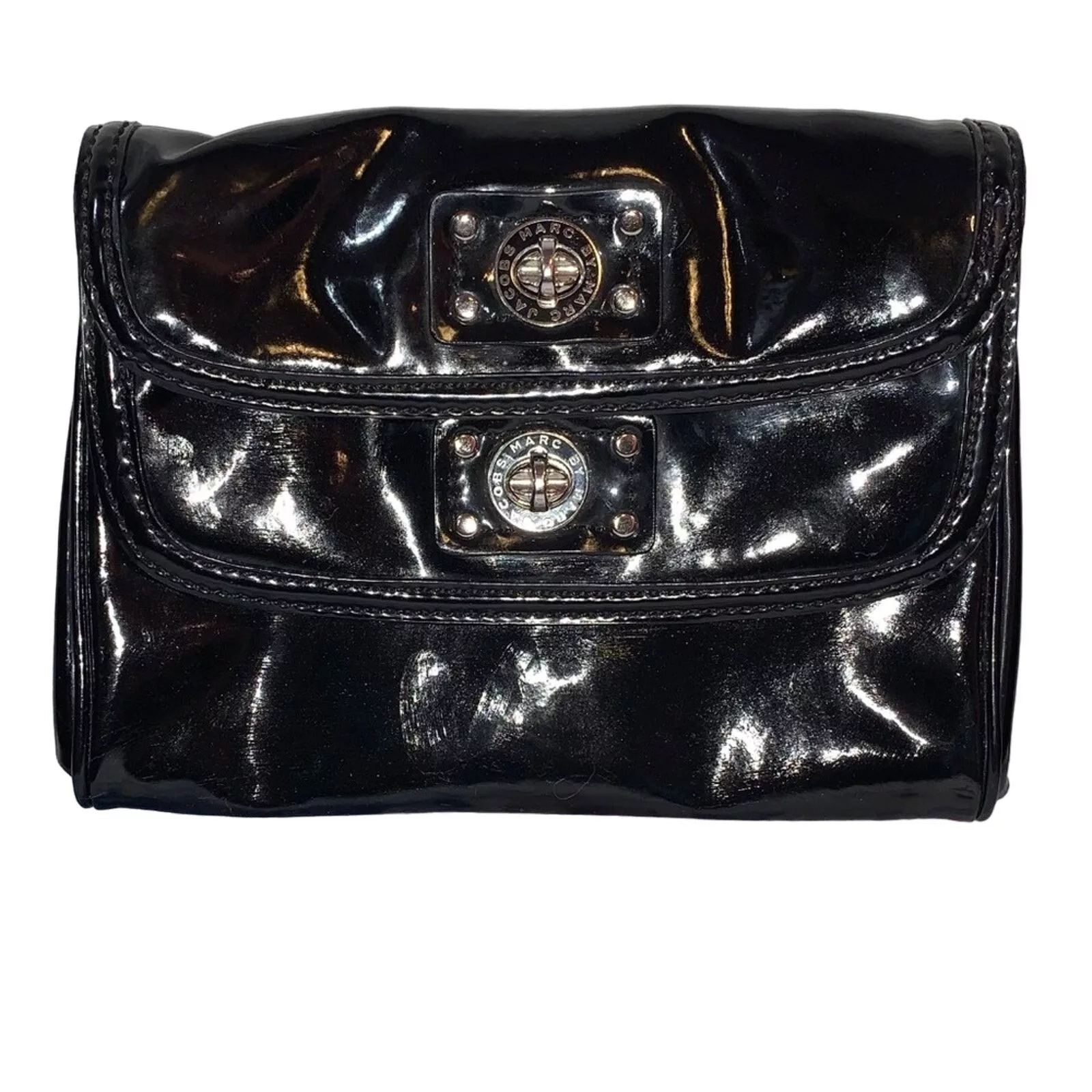 Marc by Marc Jacobs Clutches Marc by Marc Jacobs Black Patent Clutch