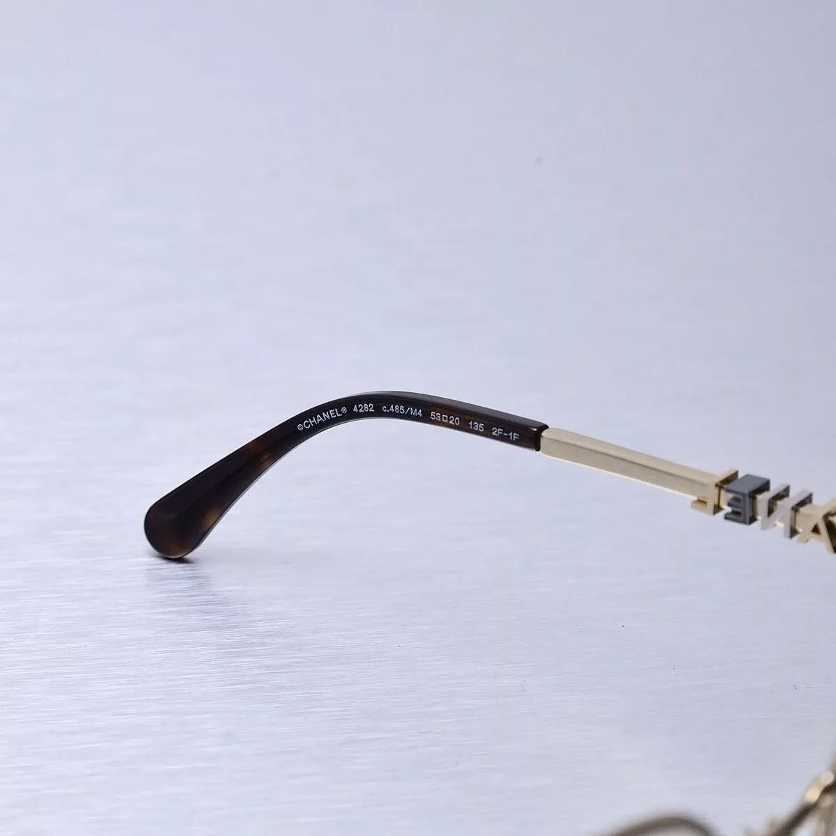 Chanel Sunglasses CHANEL 0CH4282 SUNGLASSES Gold