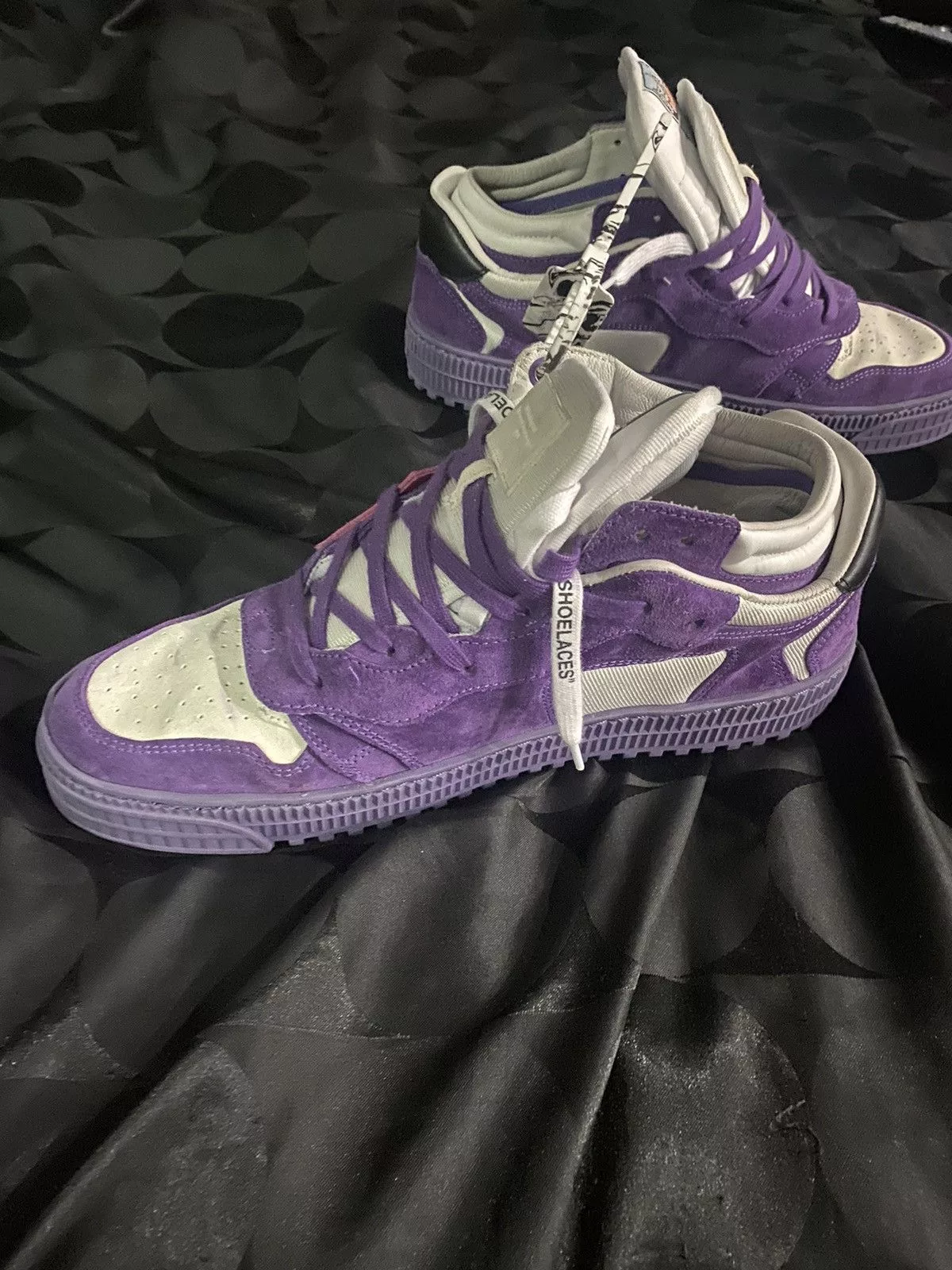 Off-White Low Top Sneakers Off-White Off- White Air Force Purple