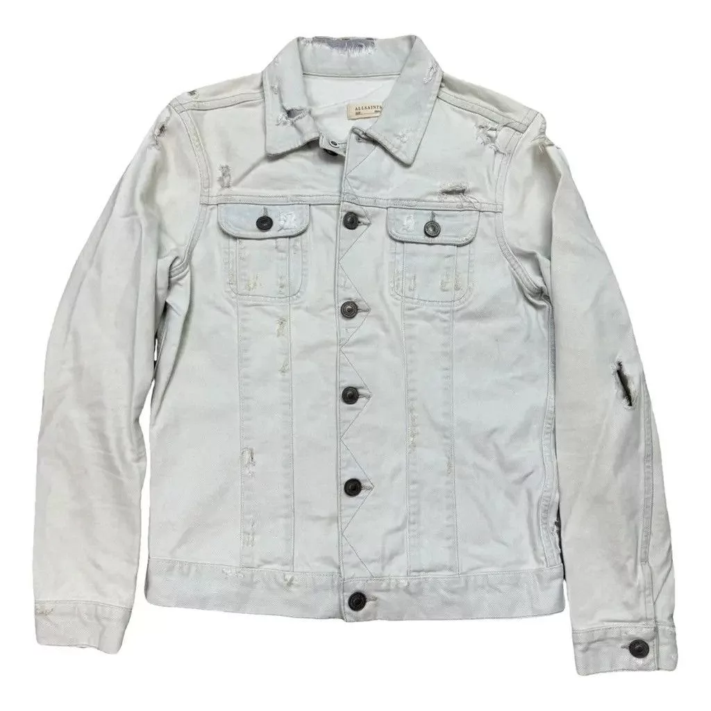 Allsaints Jackets Allsaints All Saints denim Jacket Size: S Blue