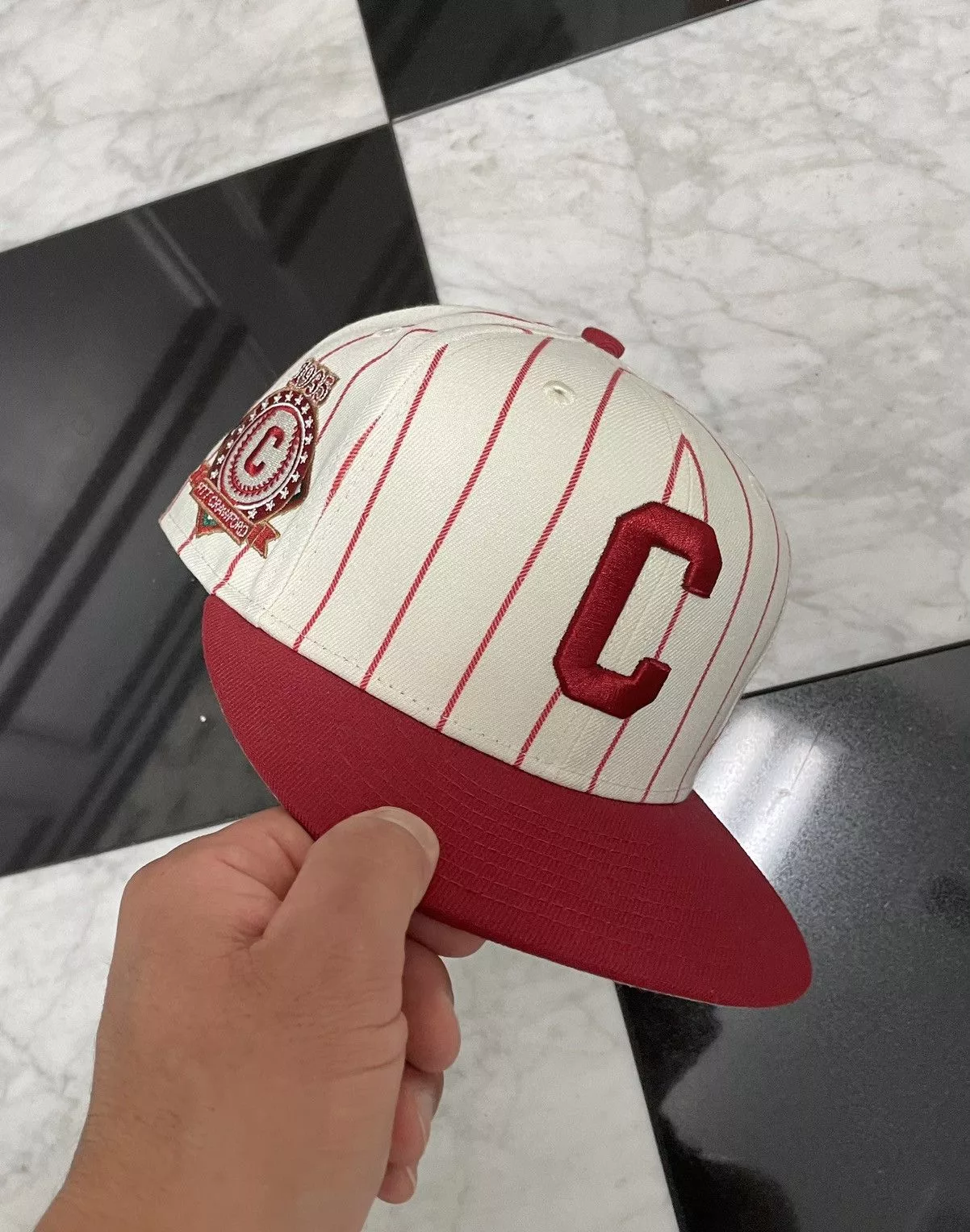 Other Hats Other 🔥 Pittsburgh Crawfords Negro Leage fitted size 7 Multi