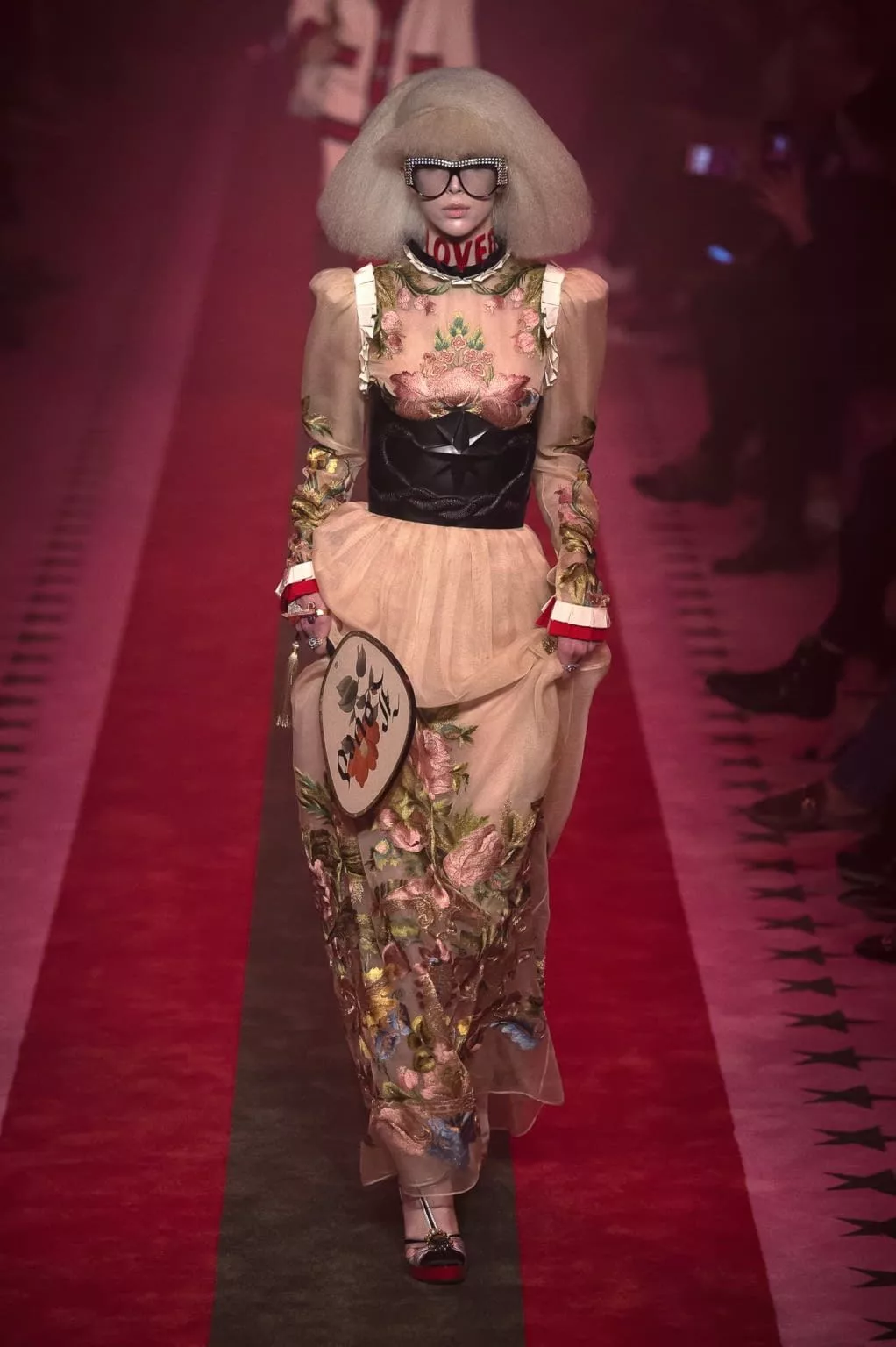 Gucci Miscellaneous Gucci runway fan Beige