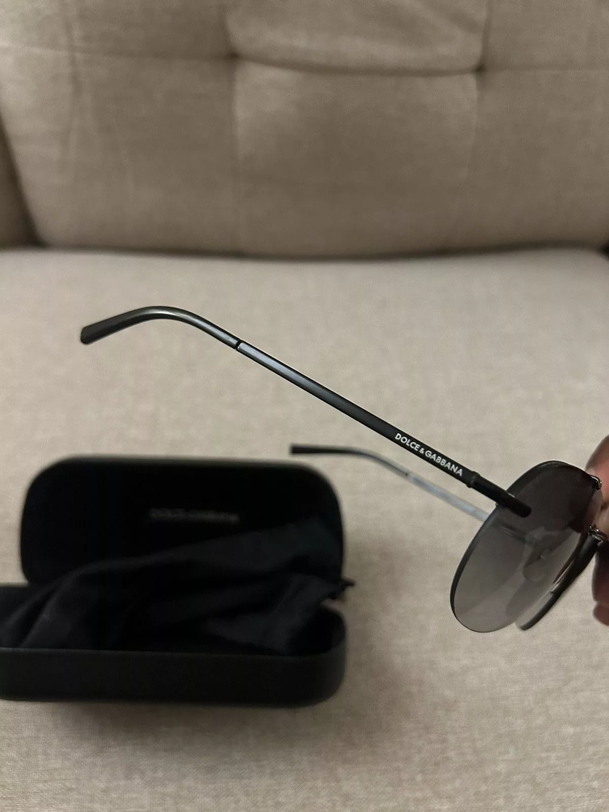 DOLCE & GABBANA SUNGLASSES Black