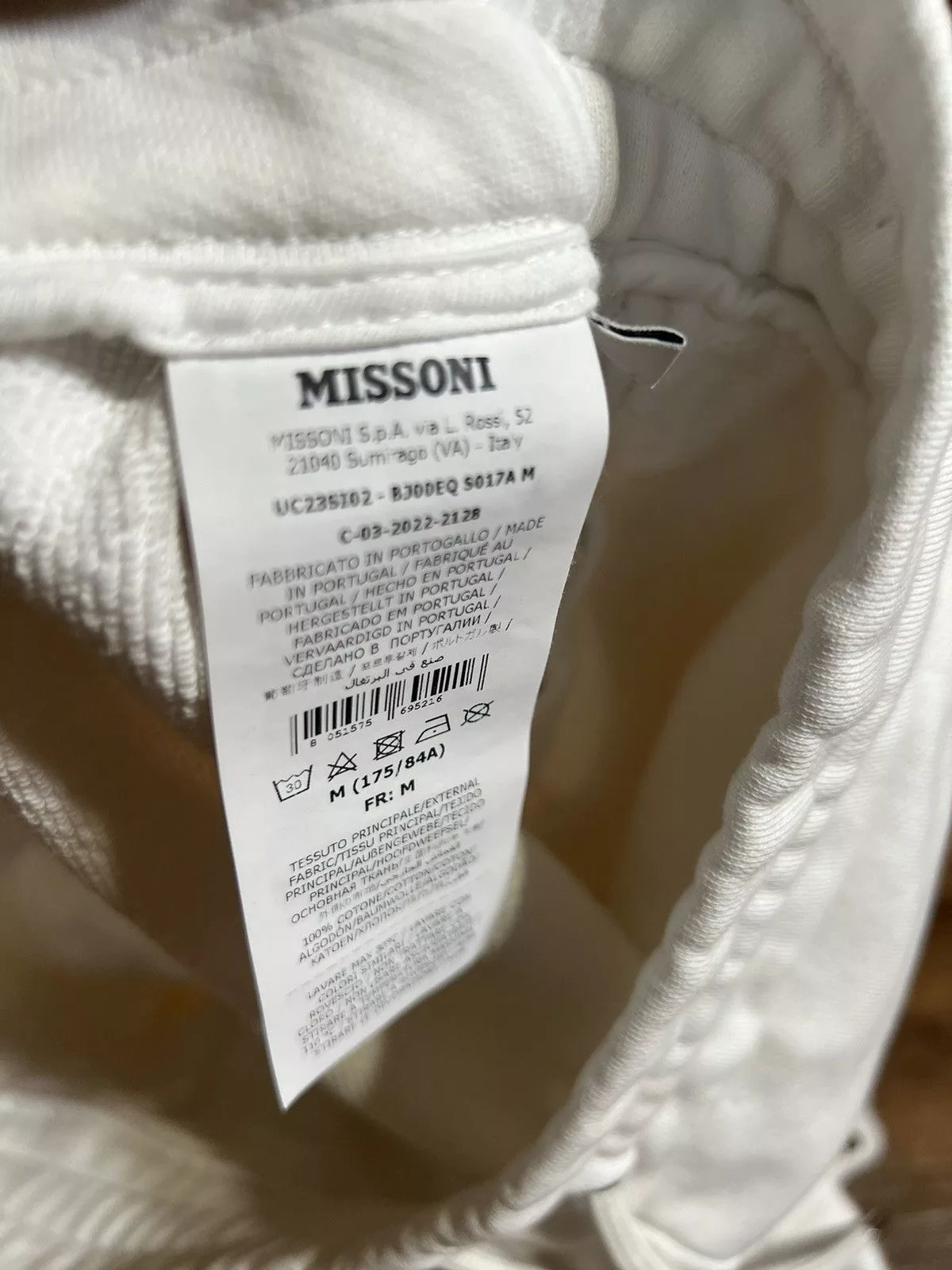 Missoni Shorts White