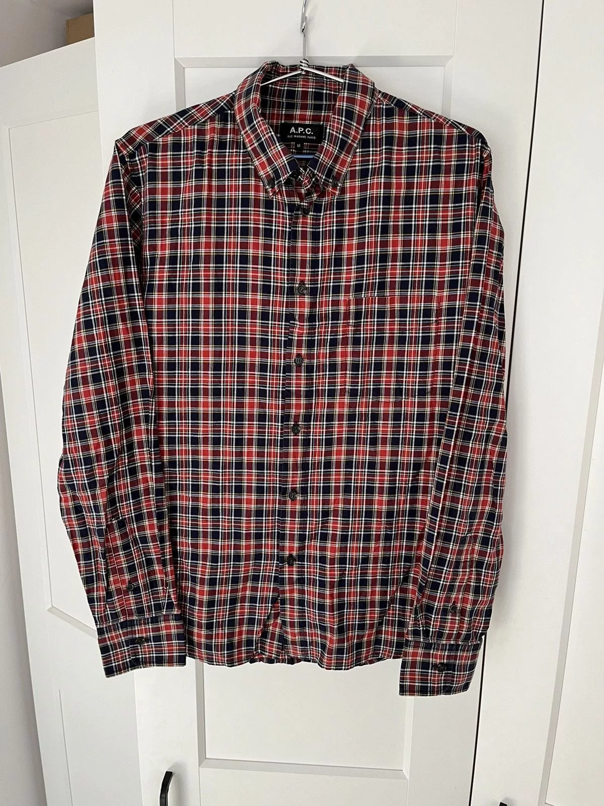 A.P.C. Shirts Button Ups A.P.C. A.P.C checkered shirt rare designer France Multi
