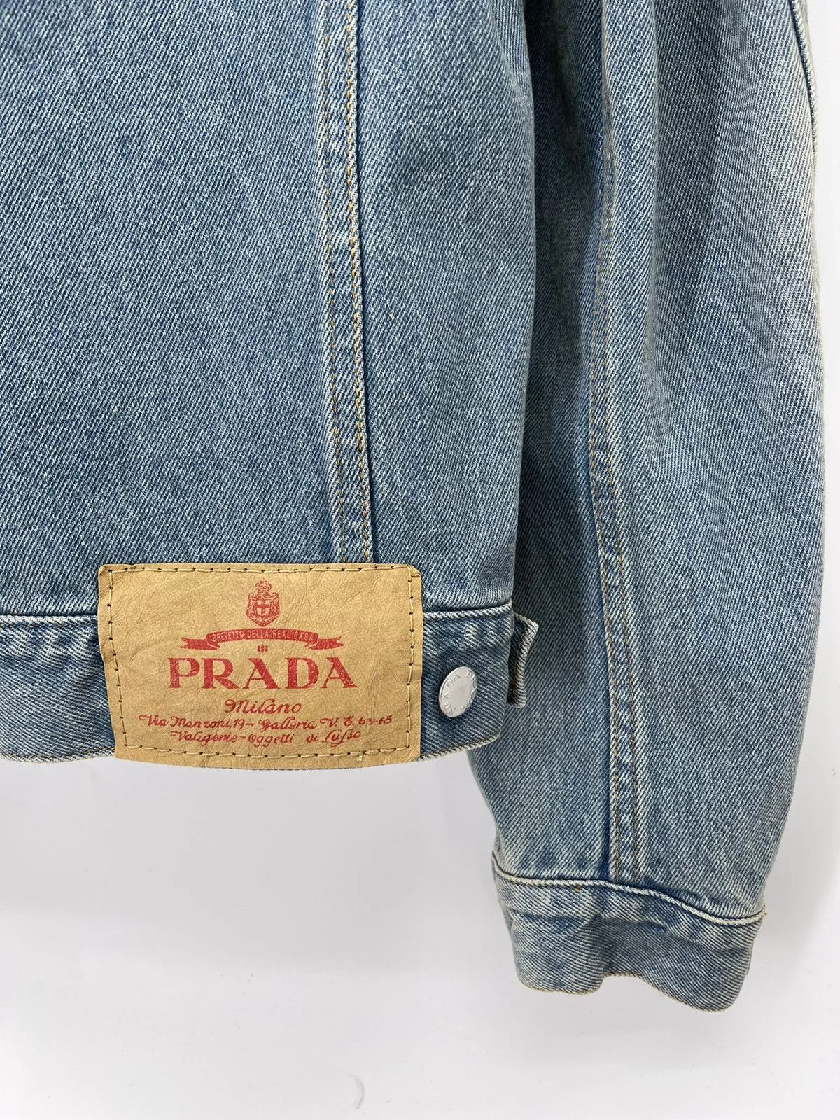 Prada Denim Jackets Prada Denim Jacket Size M Blue