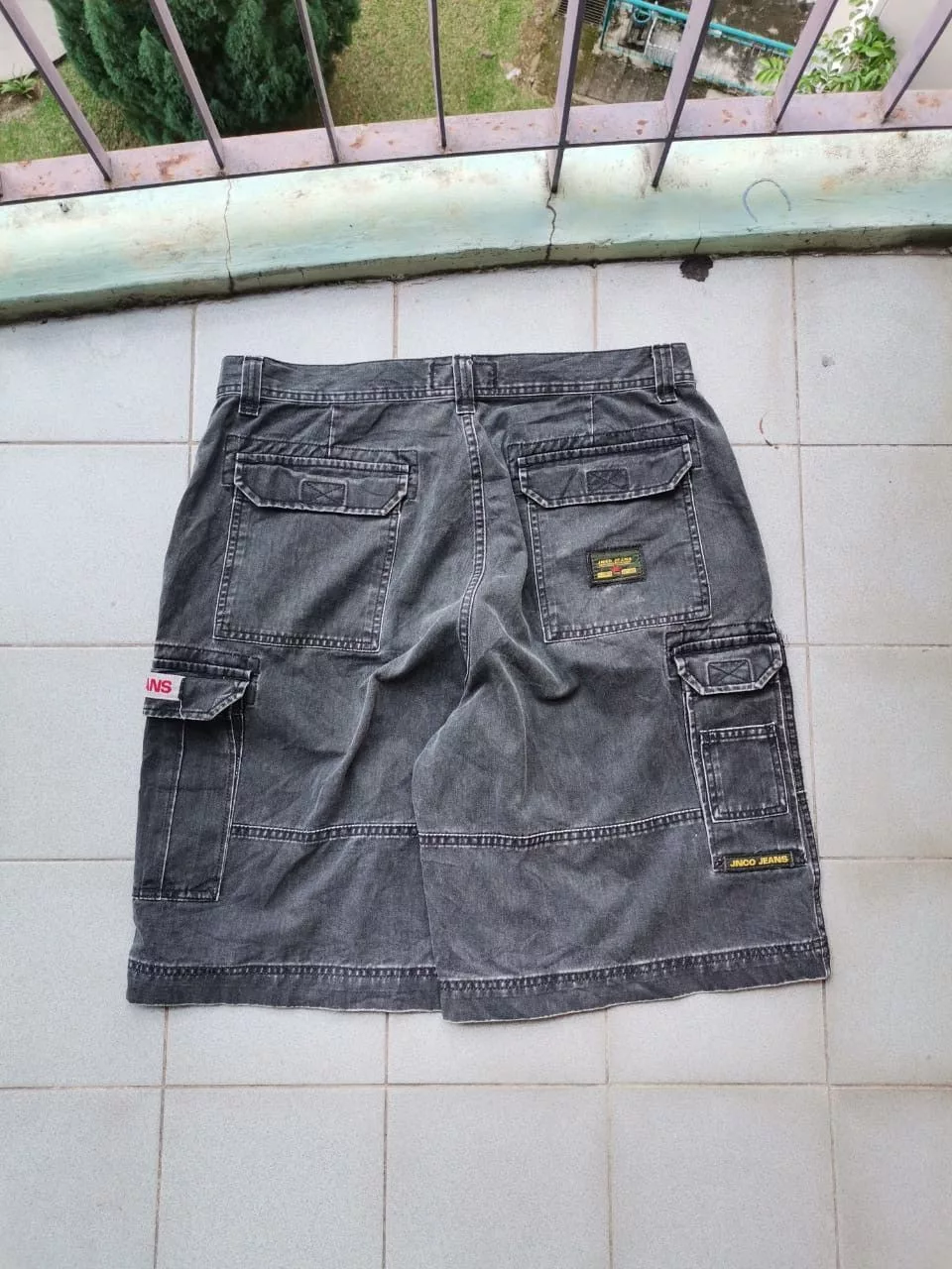 JNCO Shorts VTG JNCO CARGO SHORT MULTIPOCKET Black
