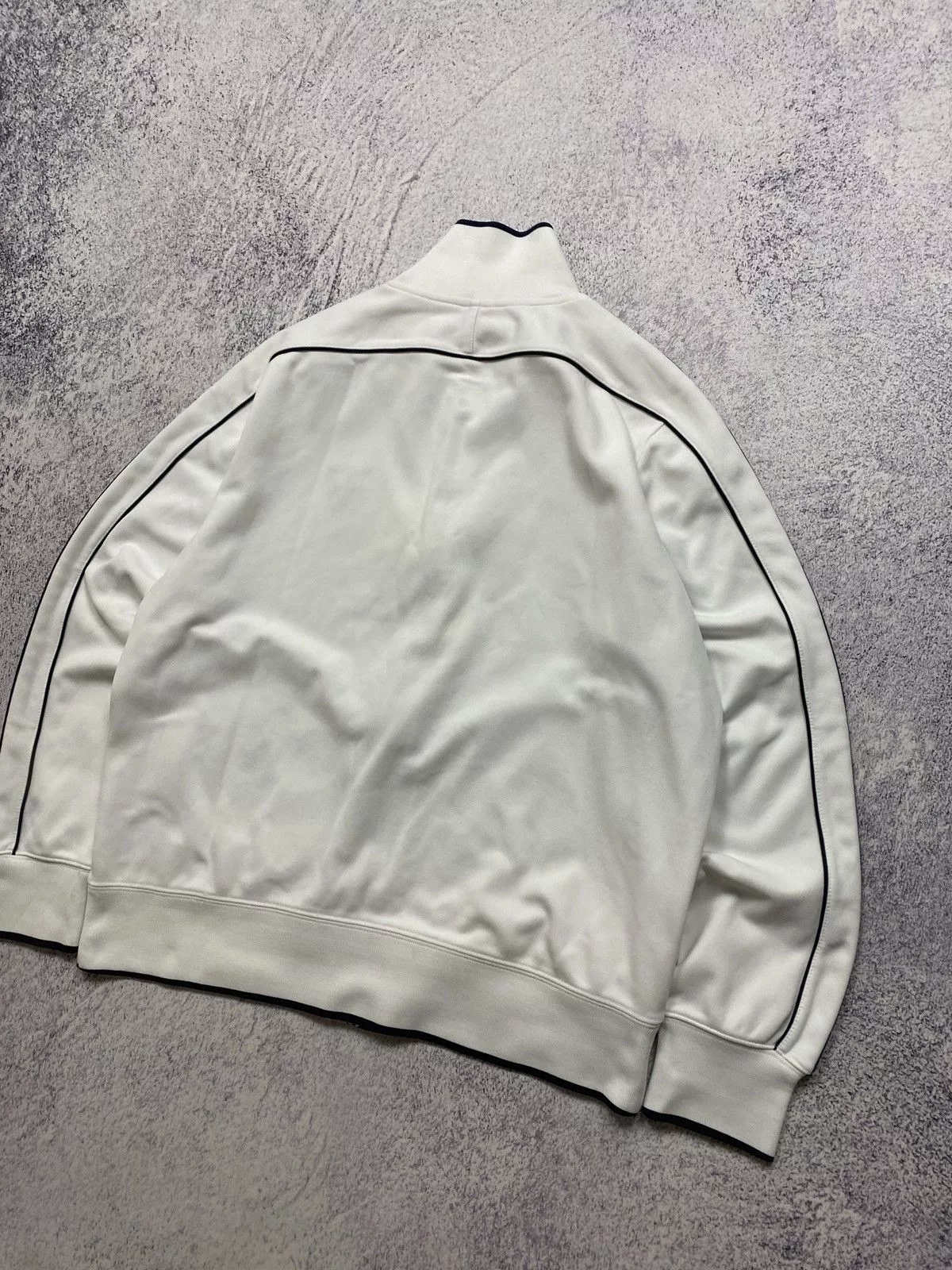 Nike Light Jackets Nike Roger Federer RF Tennis Track Jacket White Full Zip Blue