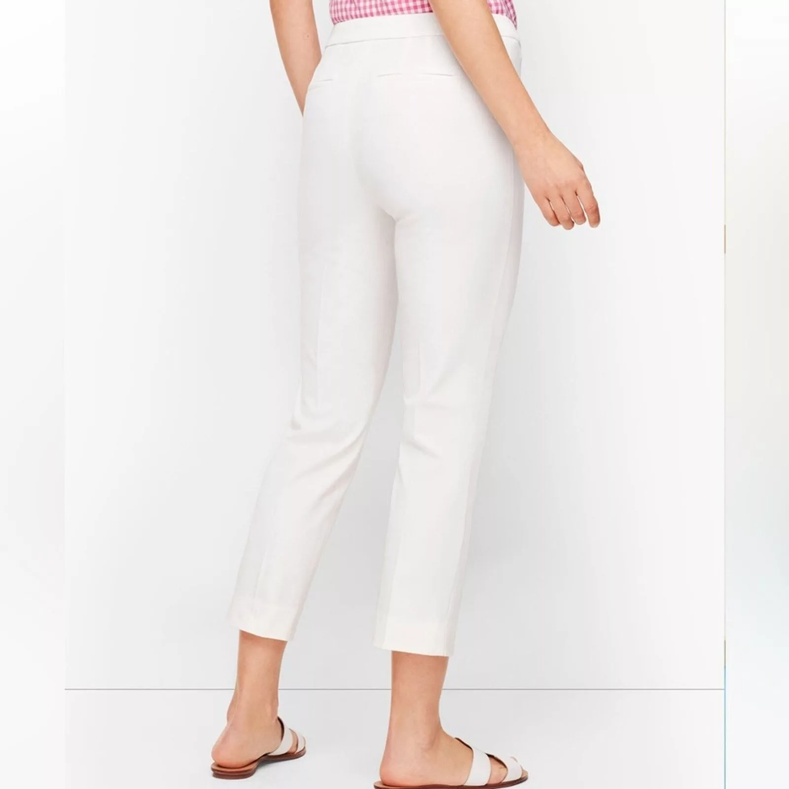 Other Pants Other TALBOTS CHATHAM CROP PANTS WHITE Size 12P