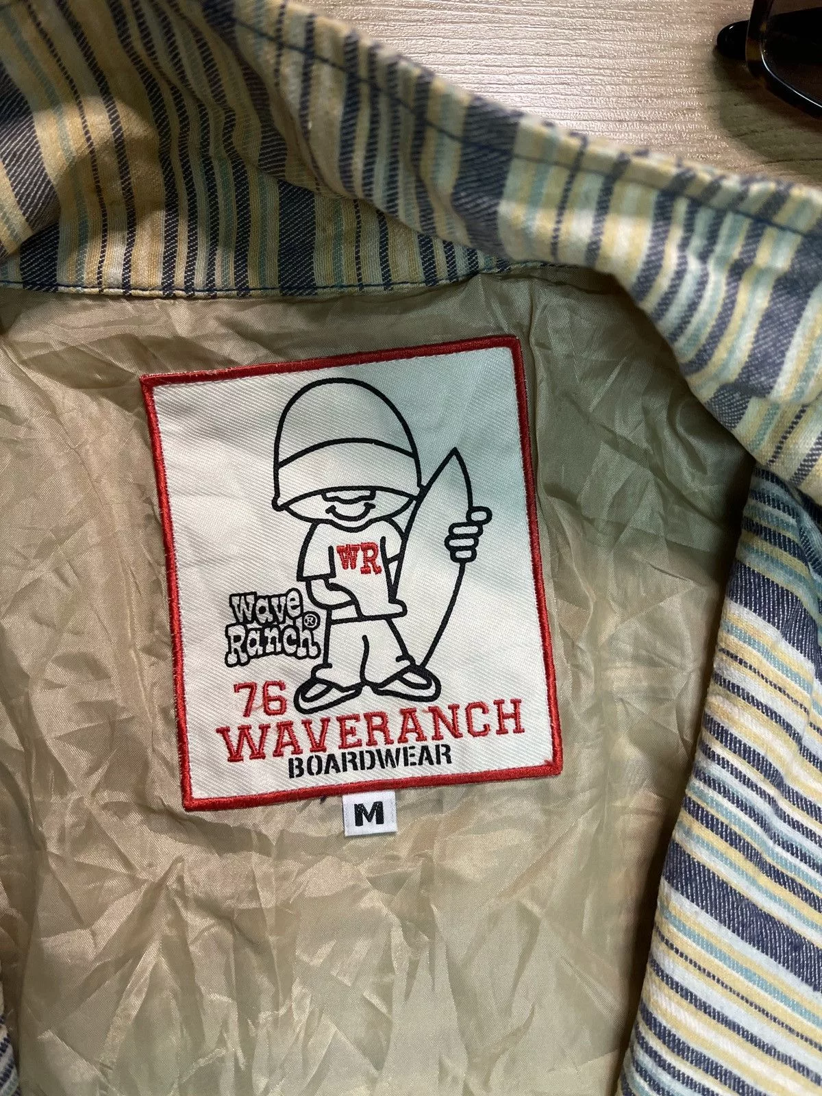 Vintage Light Jackets Vintage Wave Ranch stripe surfer jacket Multi