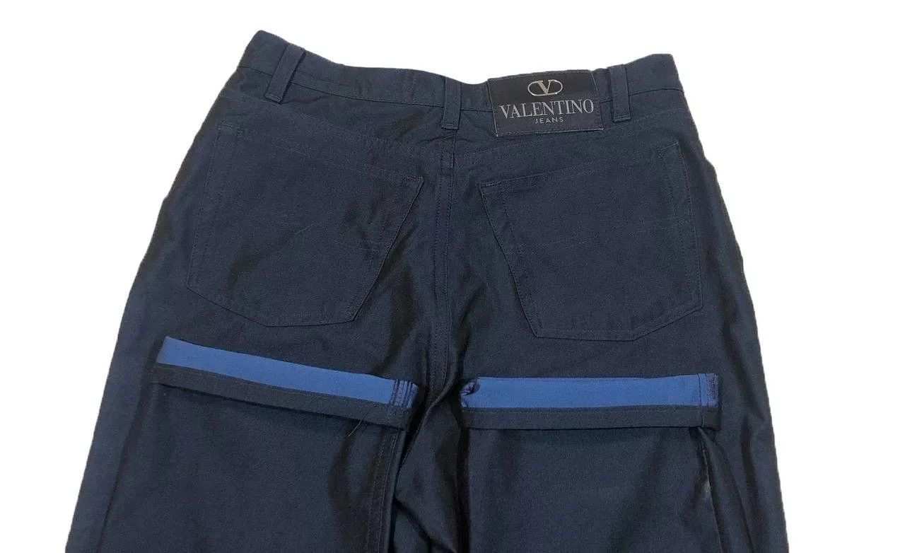 Valentino Casual Pants Valentino × Vintage Valentino Jeans Vintage Pants Blue