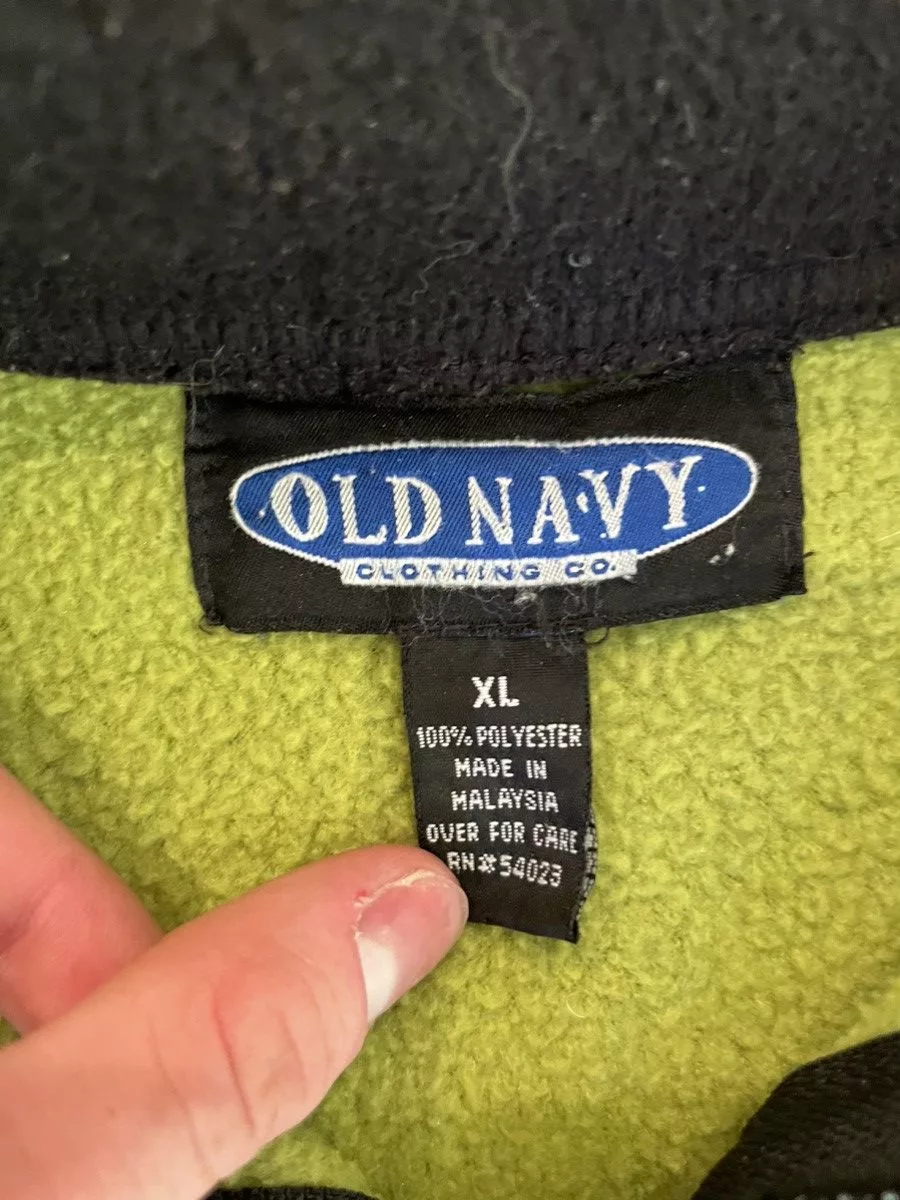 Old Navy Light Jackets Vintage Old Navy Fleece Green