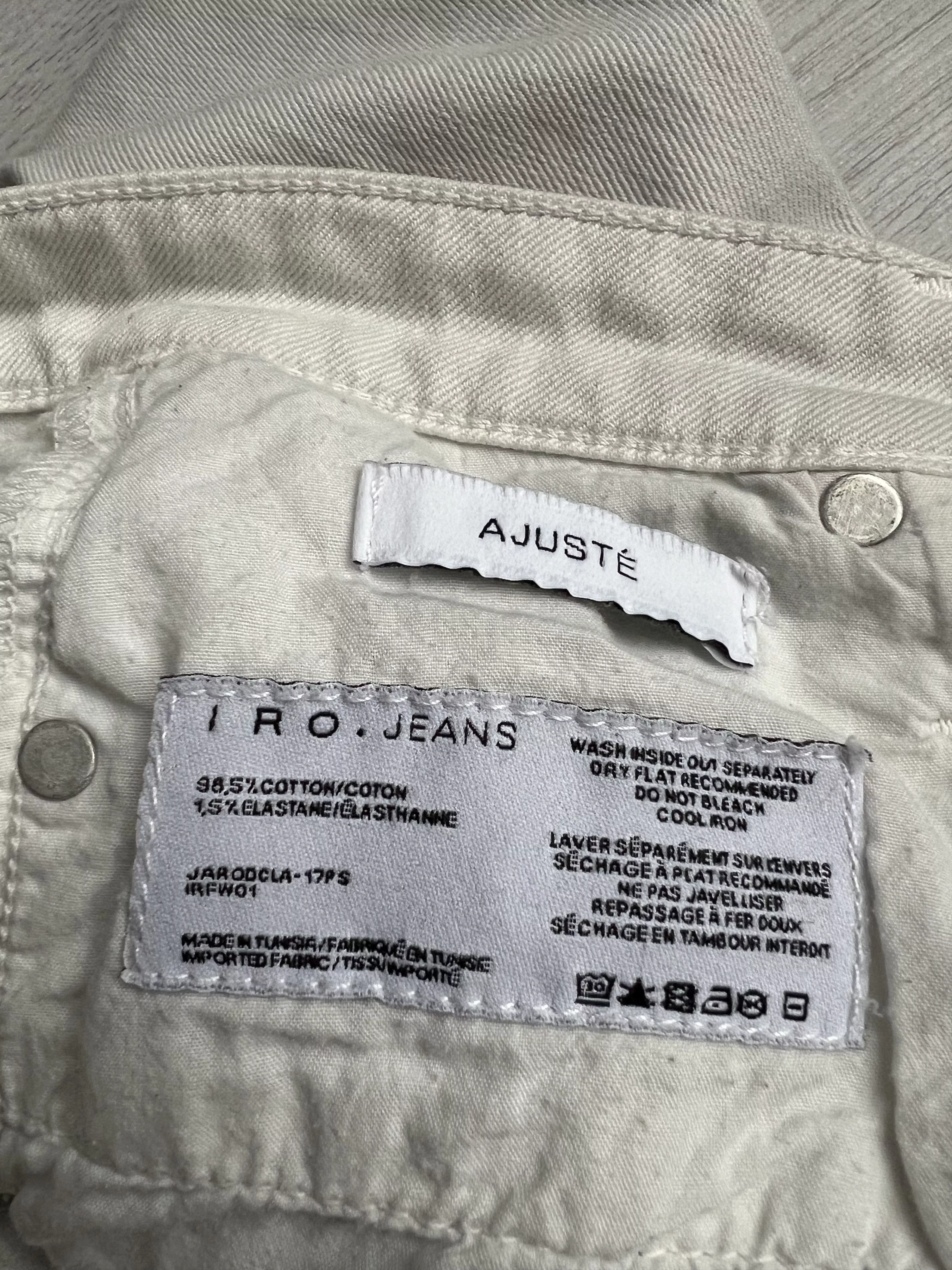Iro Jeans White Denim