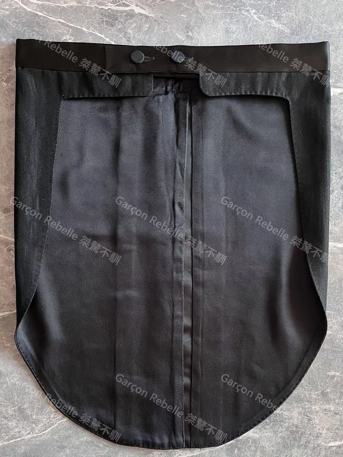 Dior Belts Dior × Hedi Slimane Dior Homme 06aw Tuxedo Tail Wasitband Black
