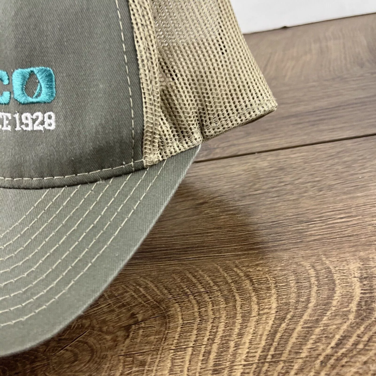 Other Hats Other Apsco Hat Apsco 1928 Hat Gray Hat Adjustable Gray Adult Size