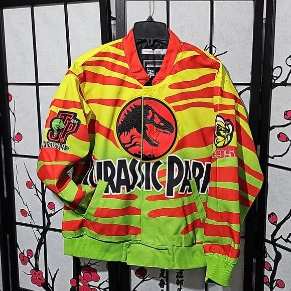 Other Bombers Other Jurassic Park Work Jacket Size Medium NWT Multi