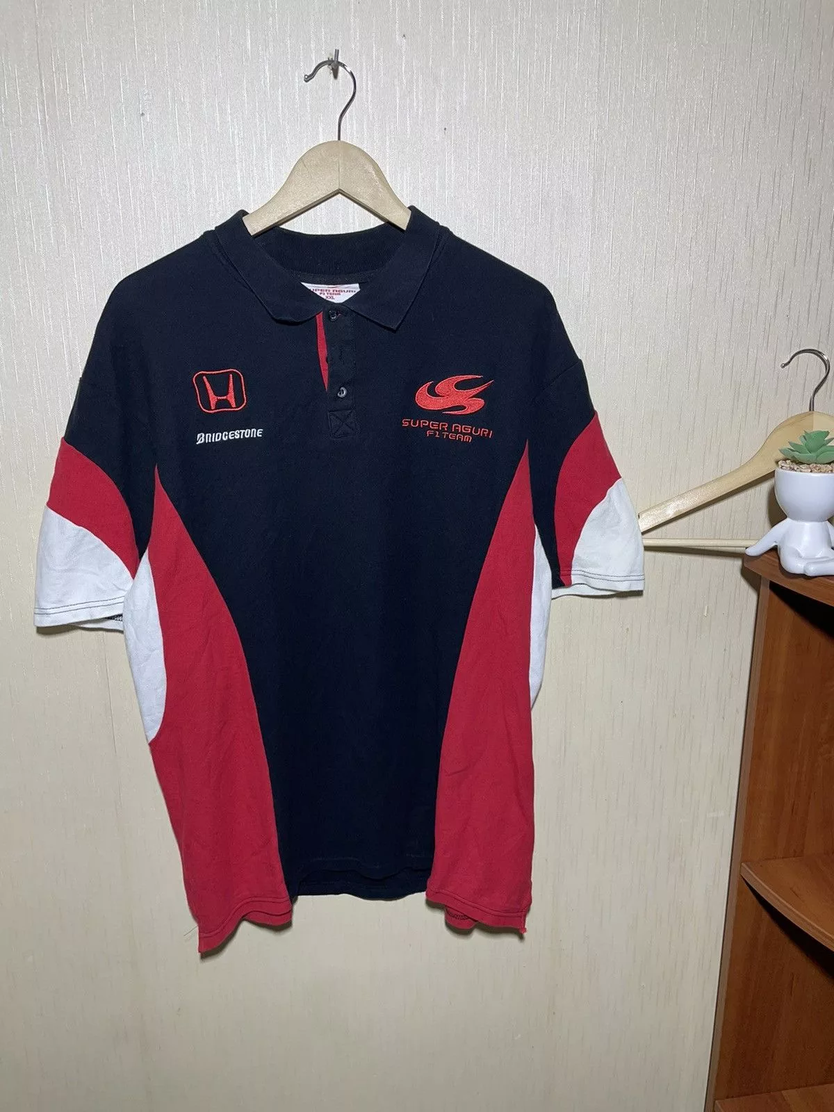 Formula 1 × Honda Honda racing formula 1 polos Black Vintage