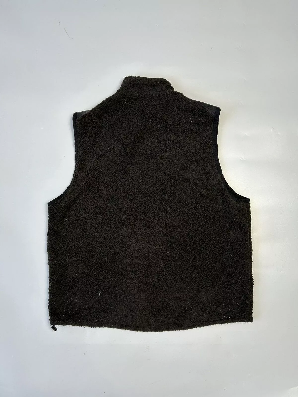 Golden Bear Vests Golden Bear × Japanese Brand GOLDEN BEAR REVERSIBLE VEST Brown Streetwear