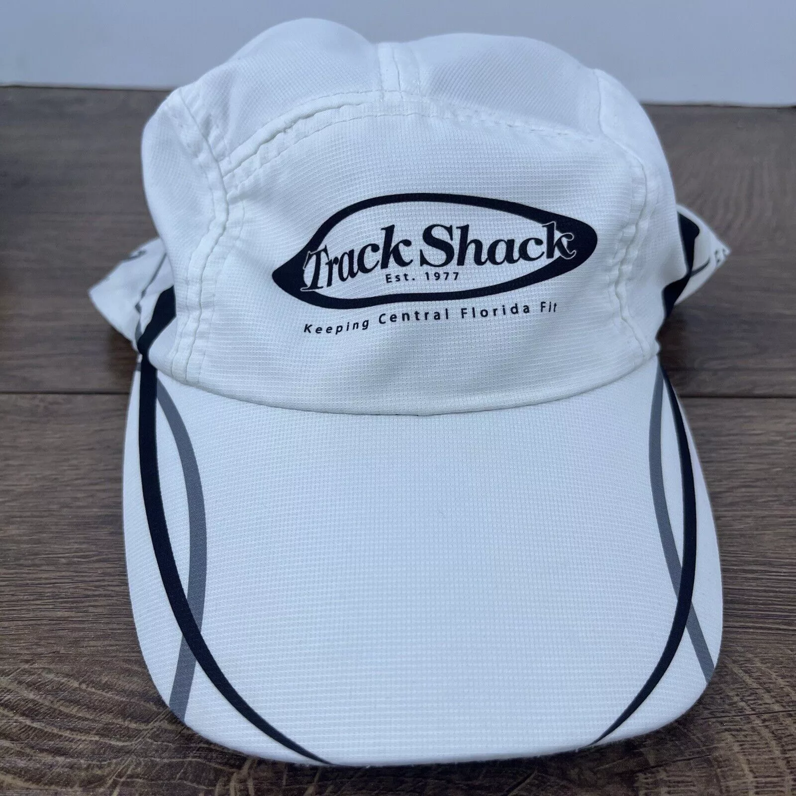 Other Hats Other Track Shack Hat Central Florida White Cap Hat Adjustable Hat
