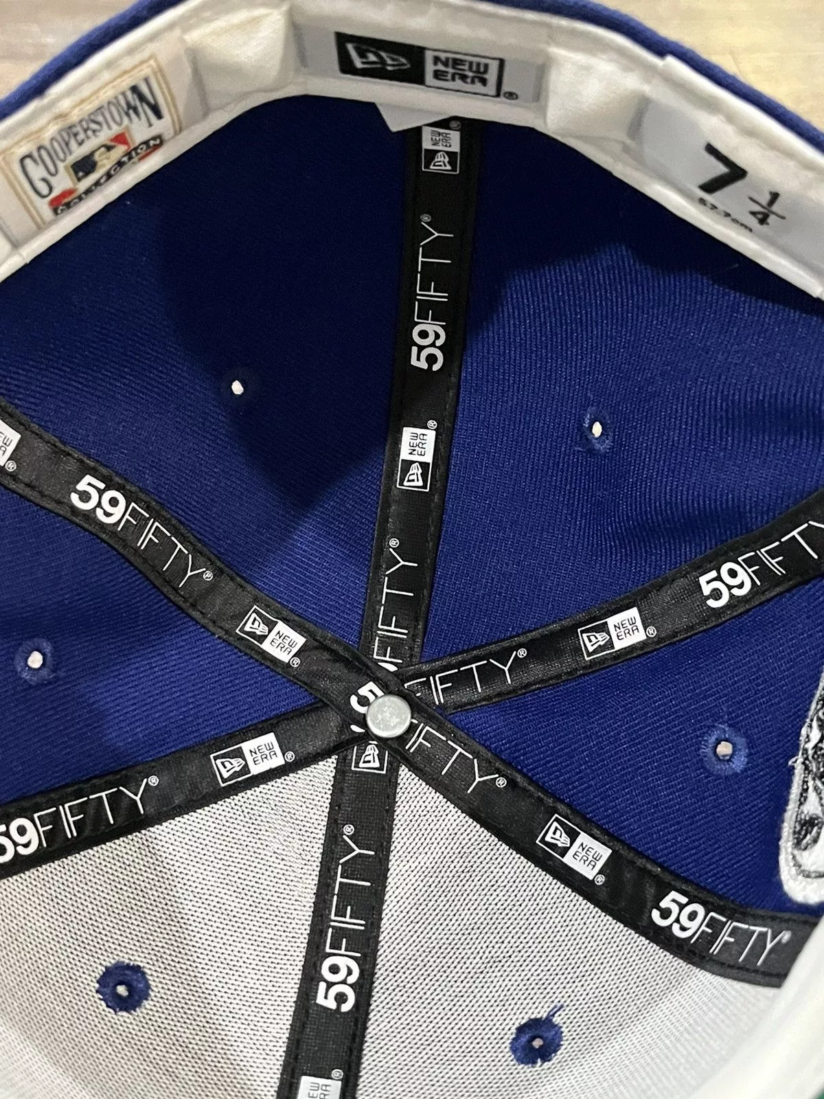 Cooperstown Collection Hats Cooperstown Collection × New Era Rare Cooperstown Collection Philadelphia A’s Hat Size 7 1/4 Blue Streetwear