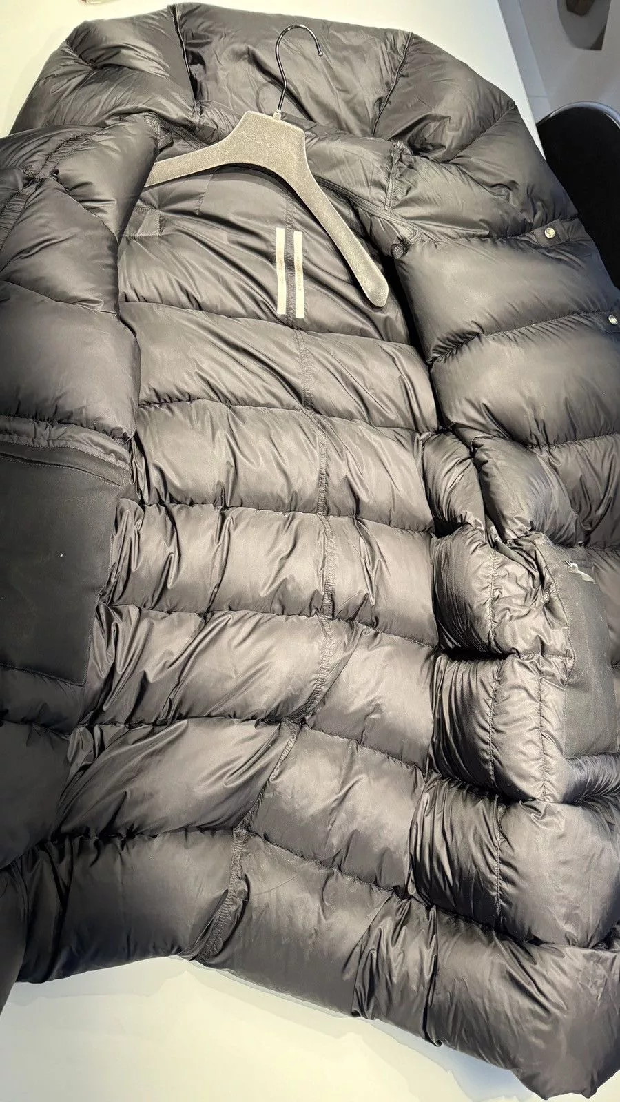 Rick Owens Heavy Coats Rick Owens Puffer Coat Black