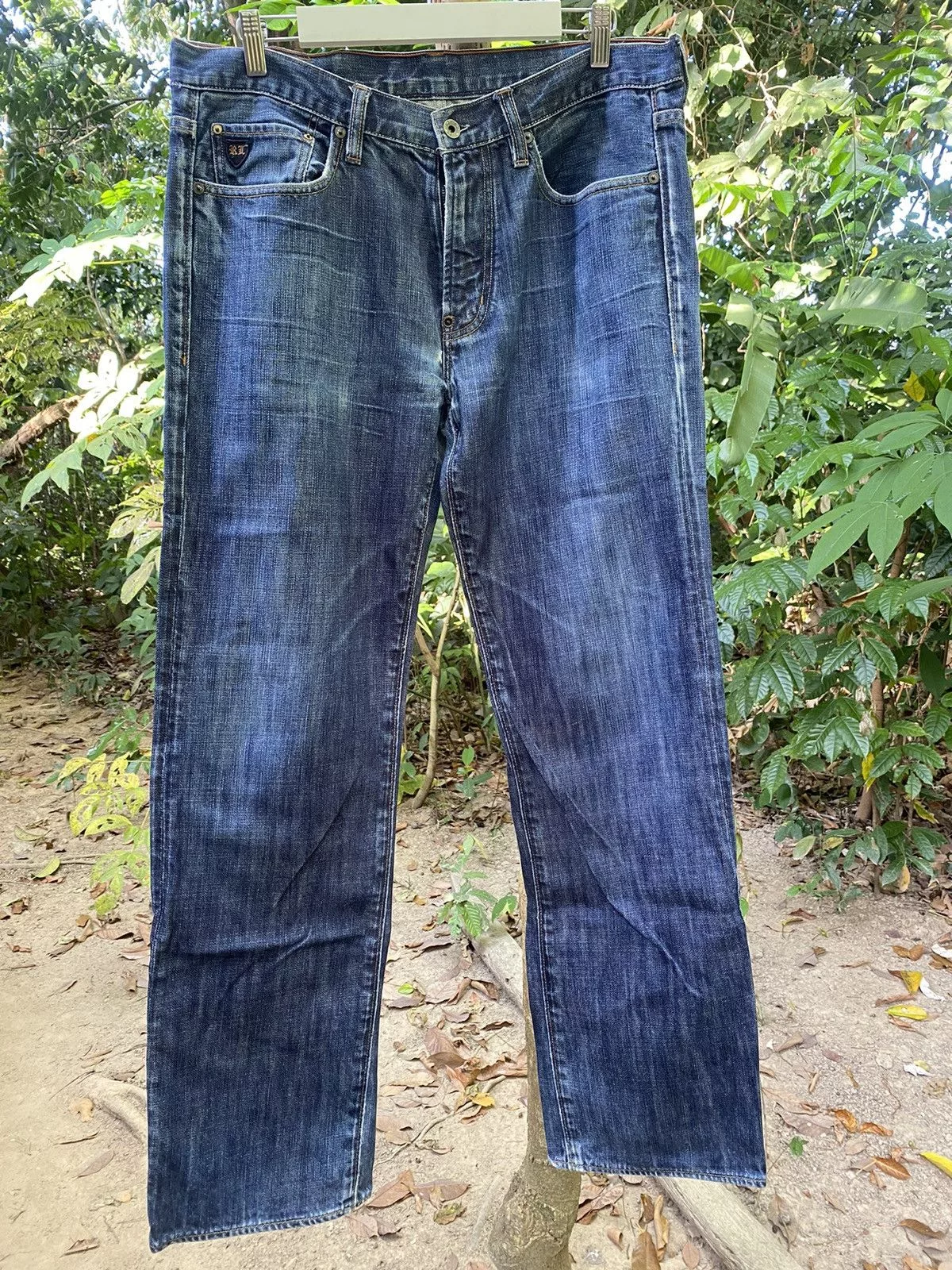Polo Ralph Lauren Denim Polo Ralph Lauren × Ralph Lauren × Vintage VINTAGE RALPH LAUREN DENIM PANTS Blue