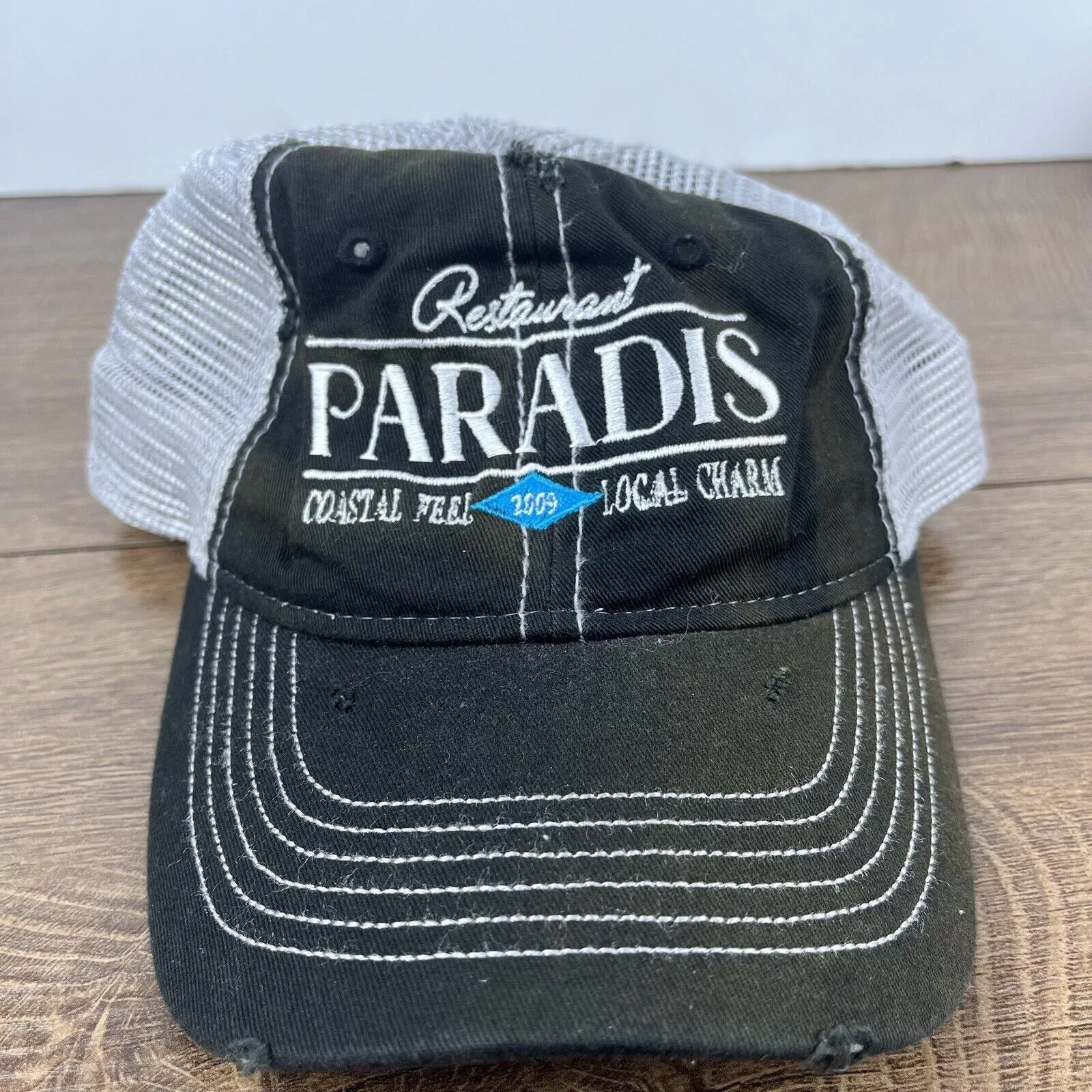 Other Hats Other Paradis Hat Restaurant Costal Hat Adjustable Hat Black Hat A