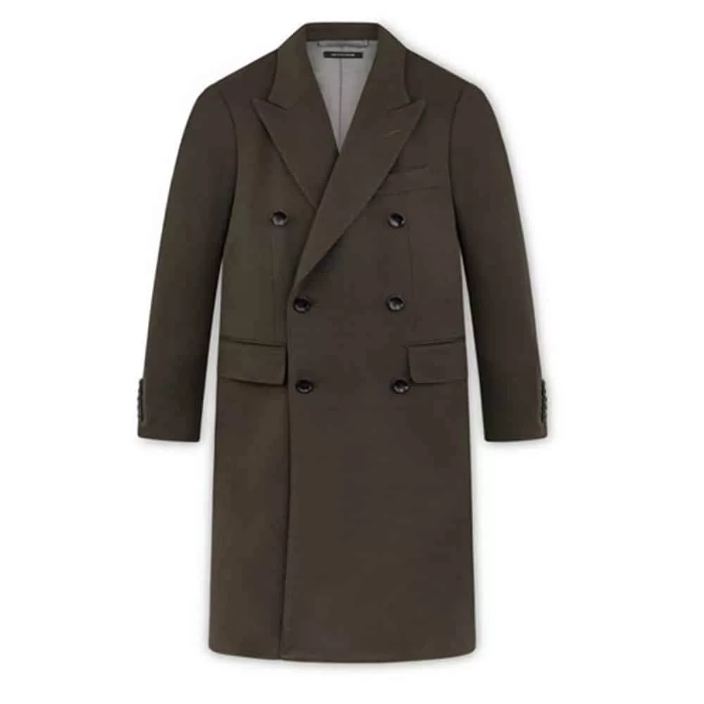 Tom Ford Heavy Coats Tom Ford o1loc1c0724 Heavy Coat in Brown