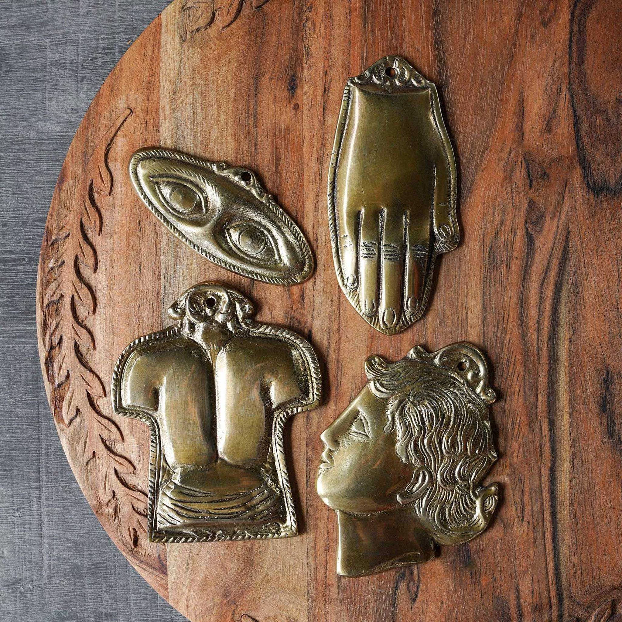 Solid Brass Milagro, Sold individually - Curated Home Decor
