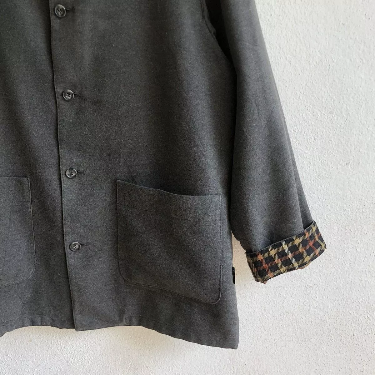 DAKS Light Jackets DAKS LONDON chore jacket Gray