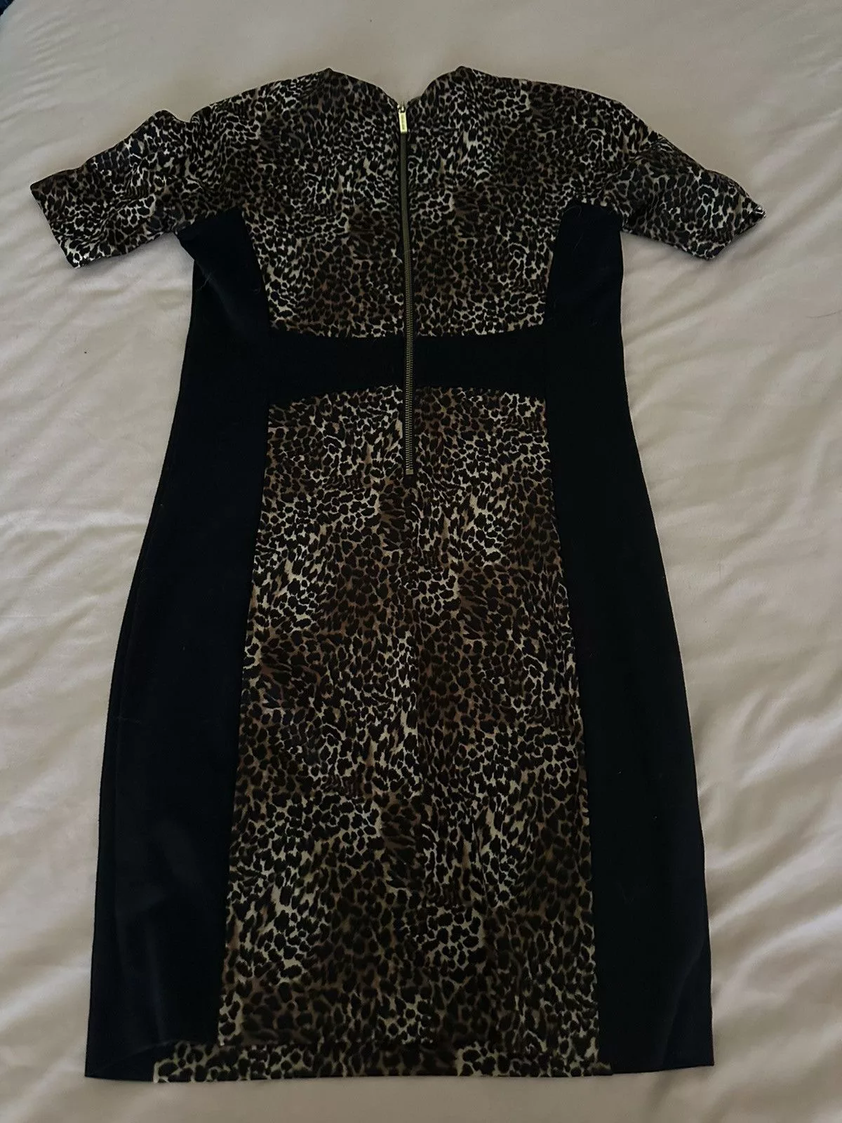 Michael Kors Midi Dresses Michael Kors Classy Leopard Cheetah Print Size Small Dress Brown
