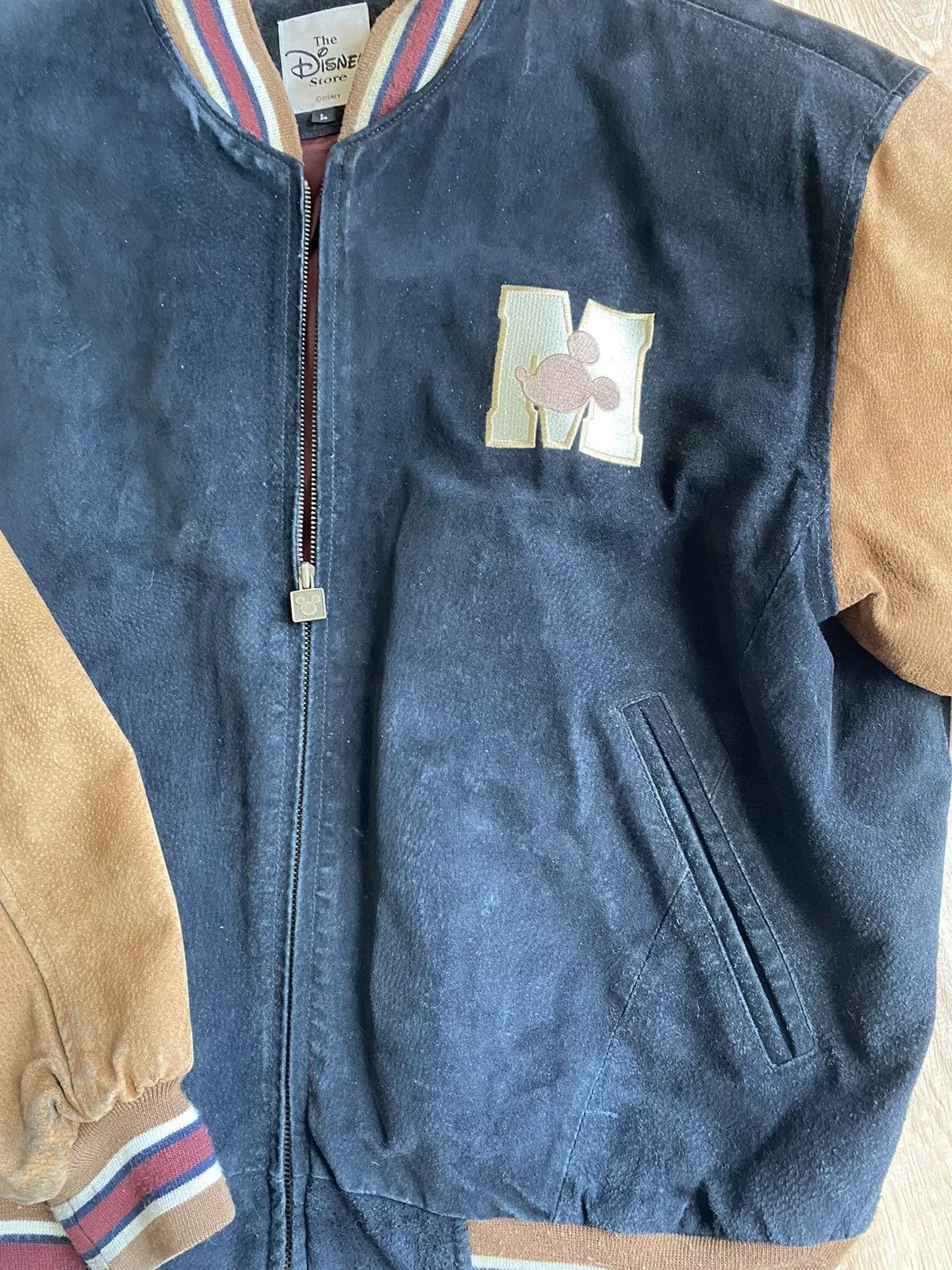 Disney Bombers Vintage original 1928 Disney land jacket Black
