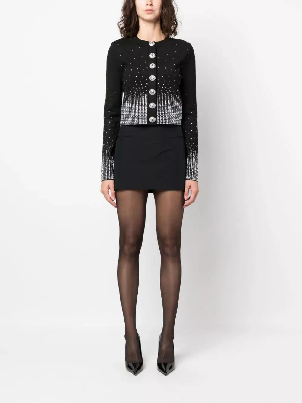 Balmain Sweaters Balmain o1w1db10624 Cardigan in Black