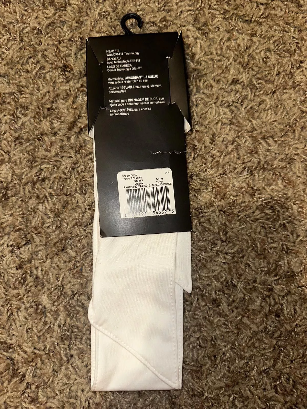 Nike Miscellaneous Nike Dry Head Tie White